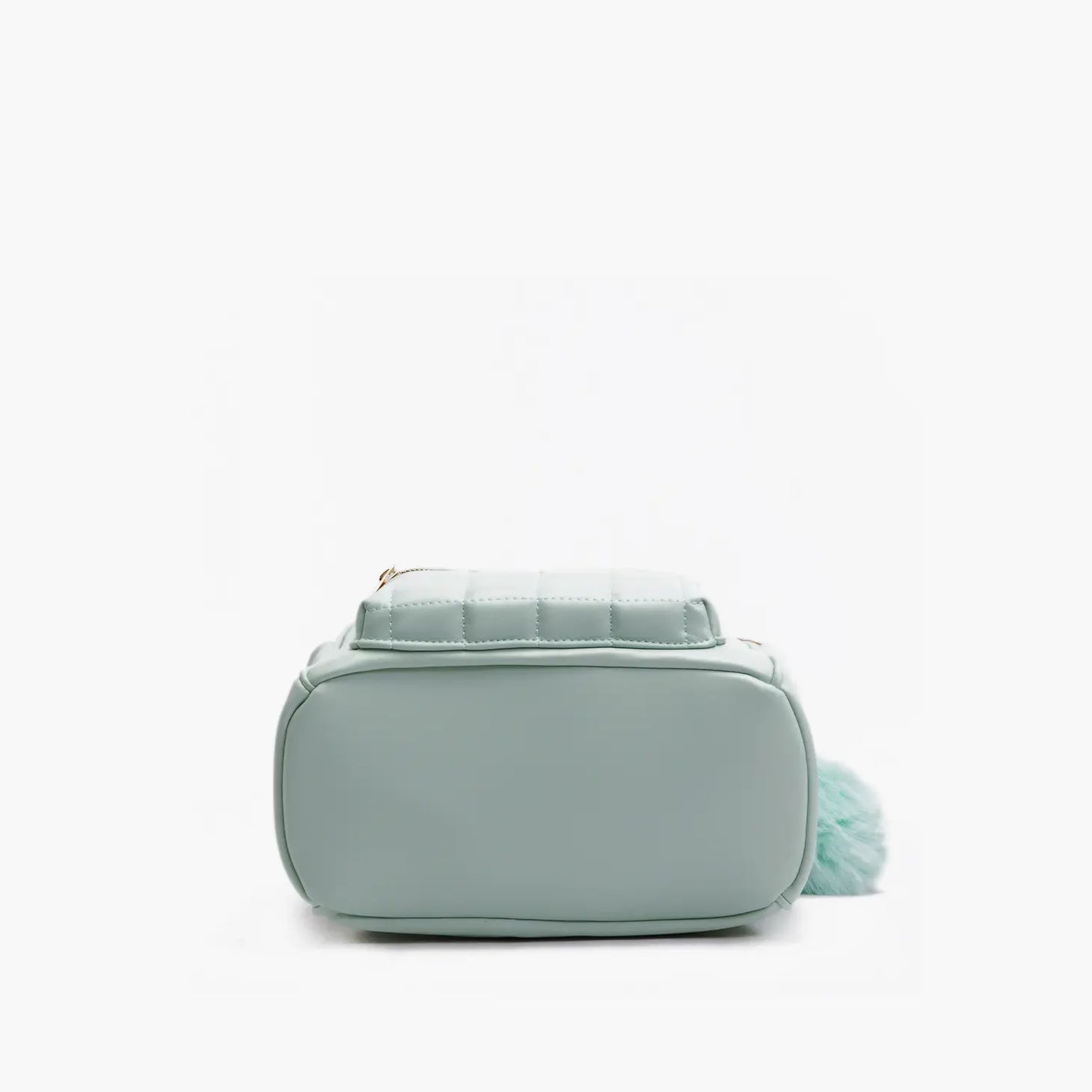 Unity Quilted Front Pocket Mini Backpack Mint