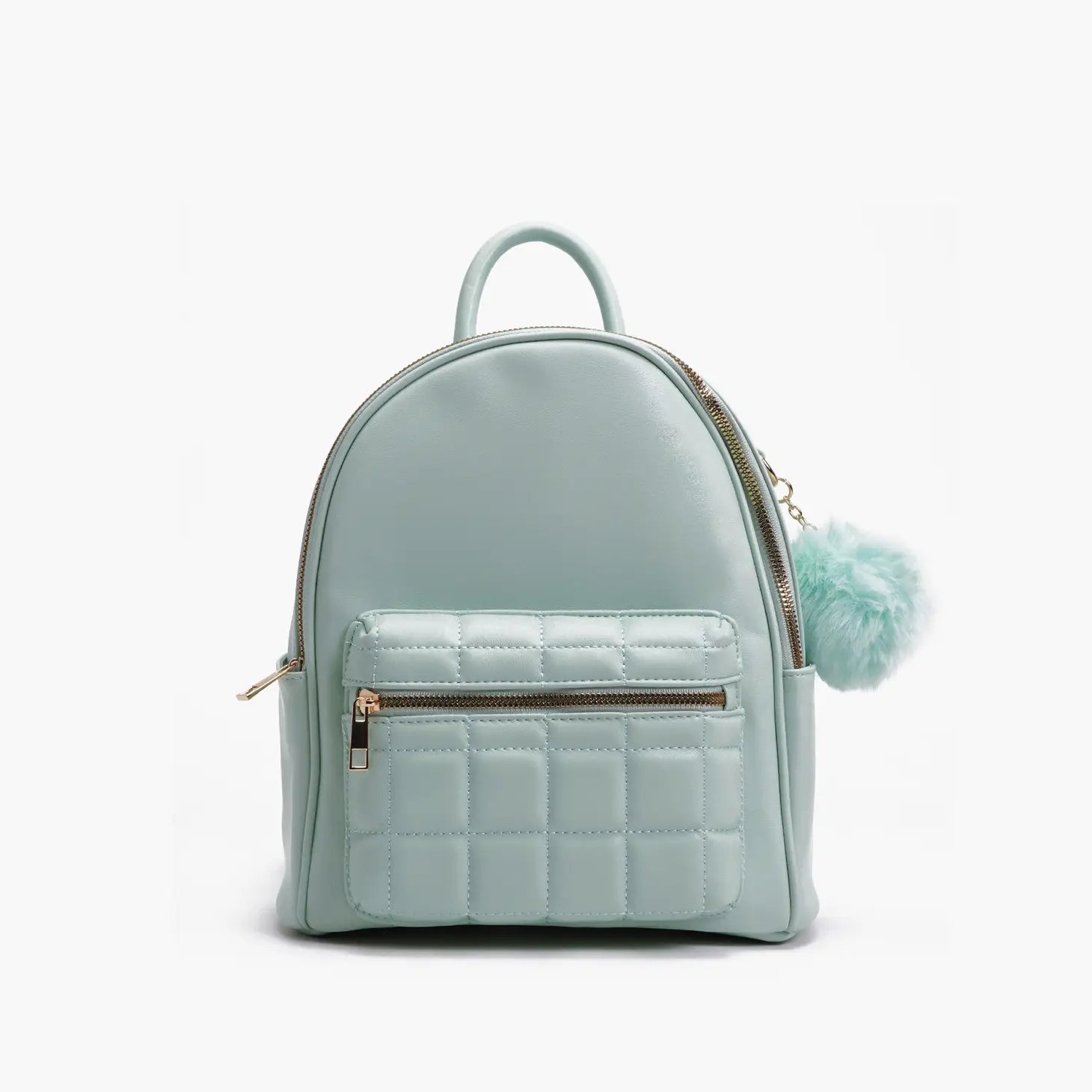 forever 21 mini backpack purse Unity Quilted Front Pocket Mini Backpack Mint – Adorn Purse & Co