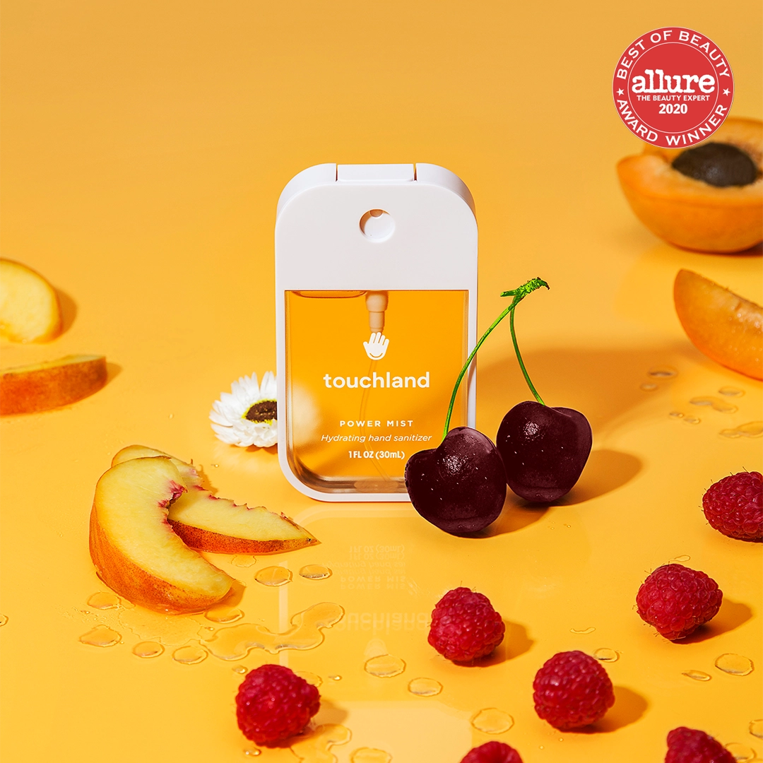 Touchland Power Mist Velvet Peach Hand Sanitizer