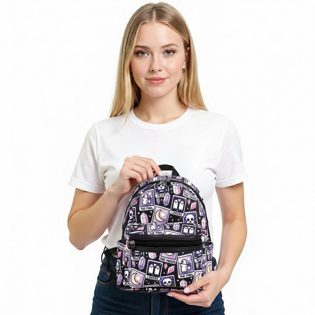 Tarot Cards AOP Mini Backpack