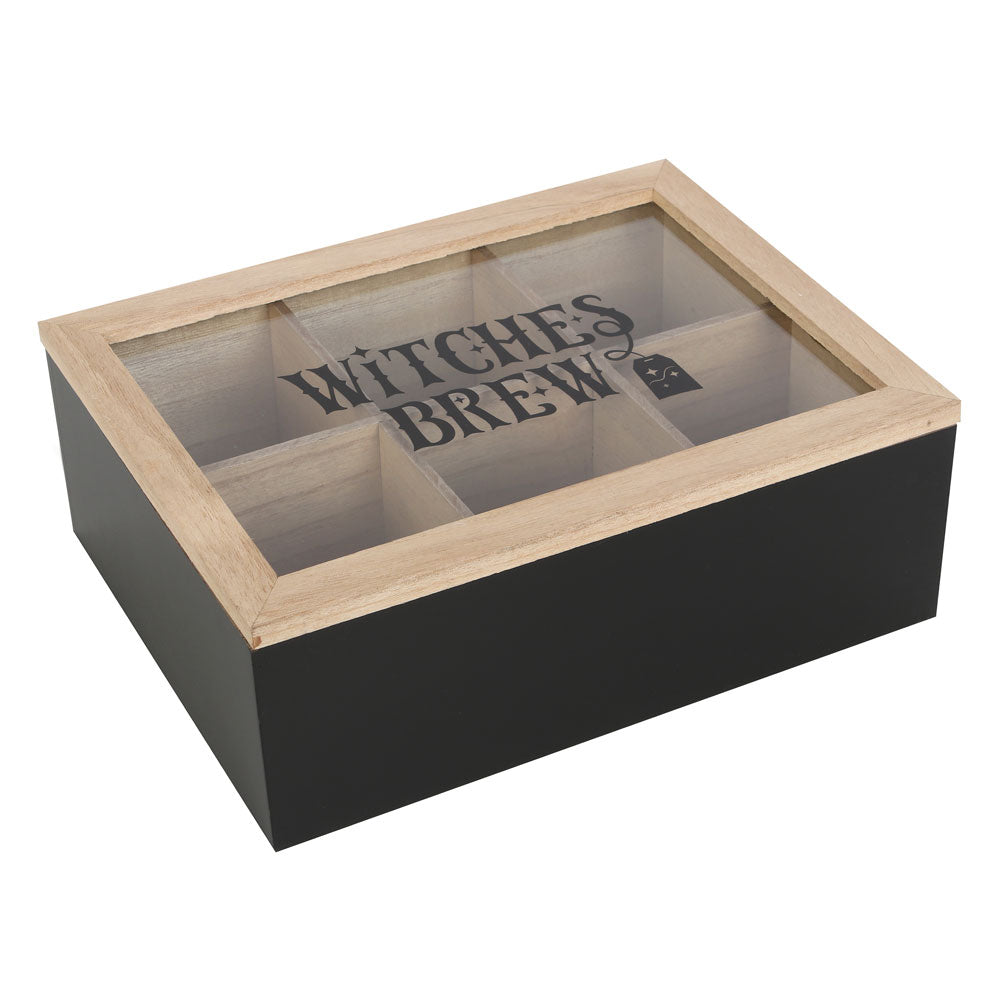 Witches Brew Halloween Tea Caddy Storage Box