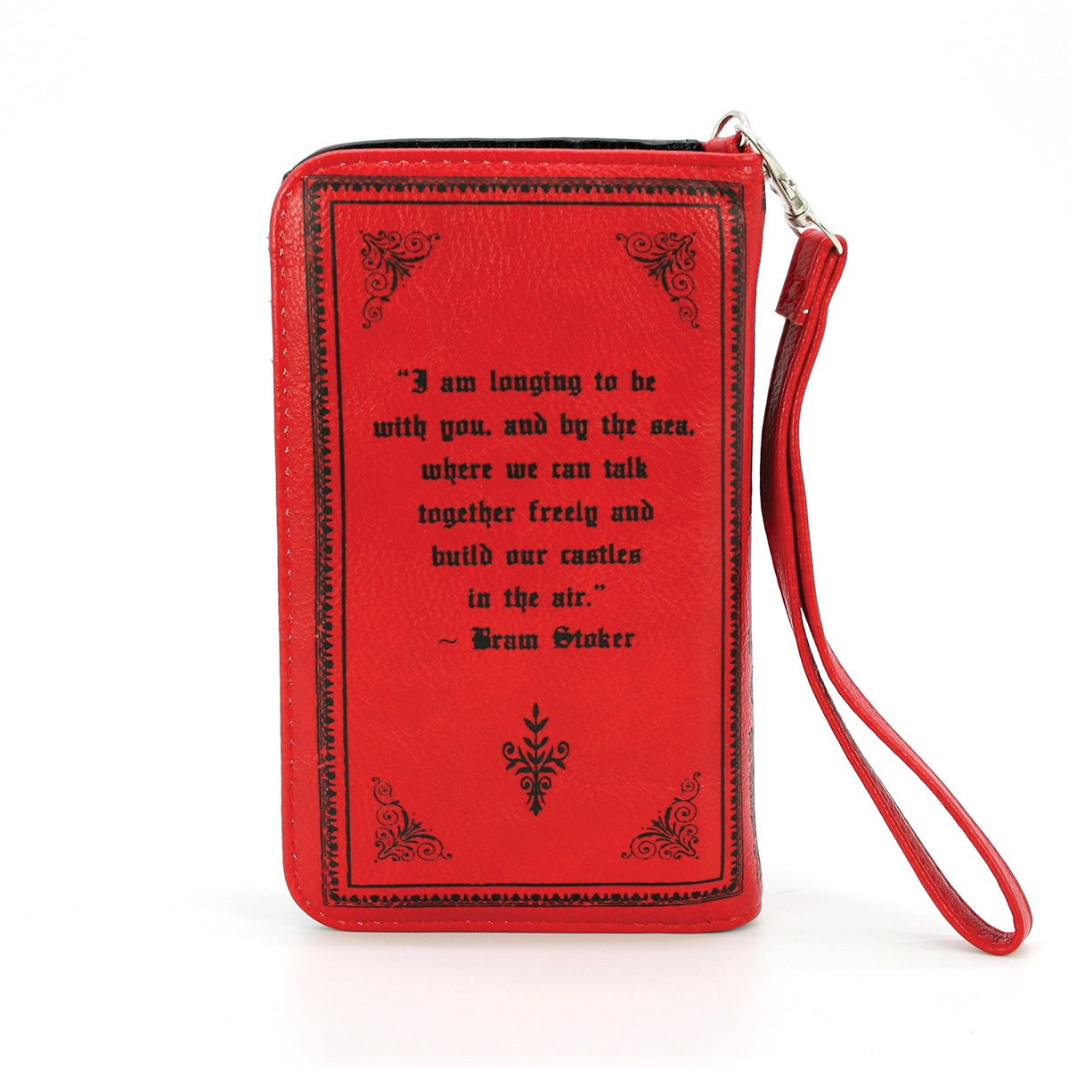 Dracula By: Bram Stoker Book Wallet With Wrist Strap