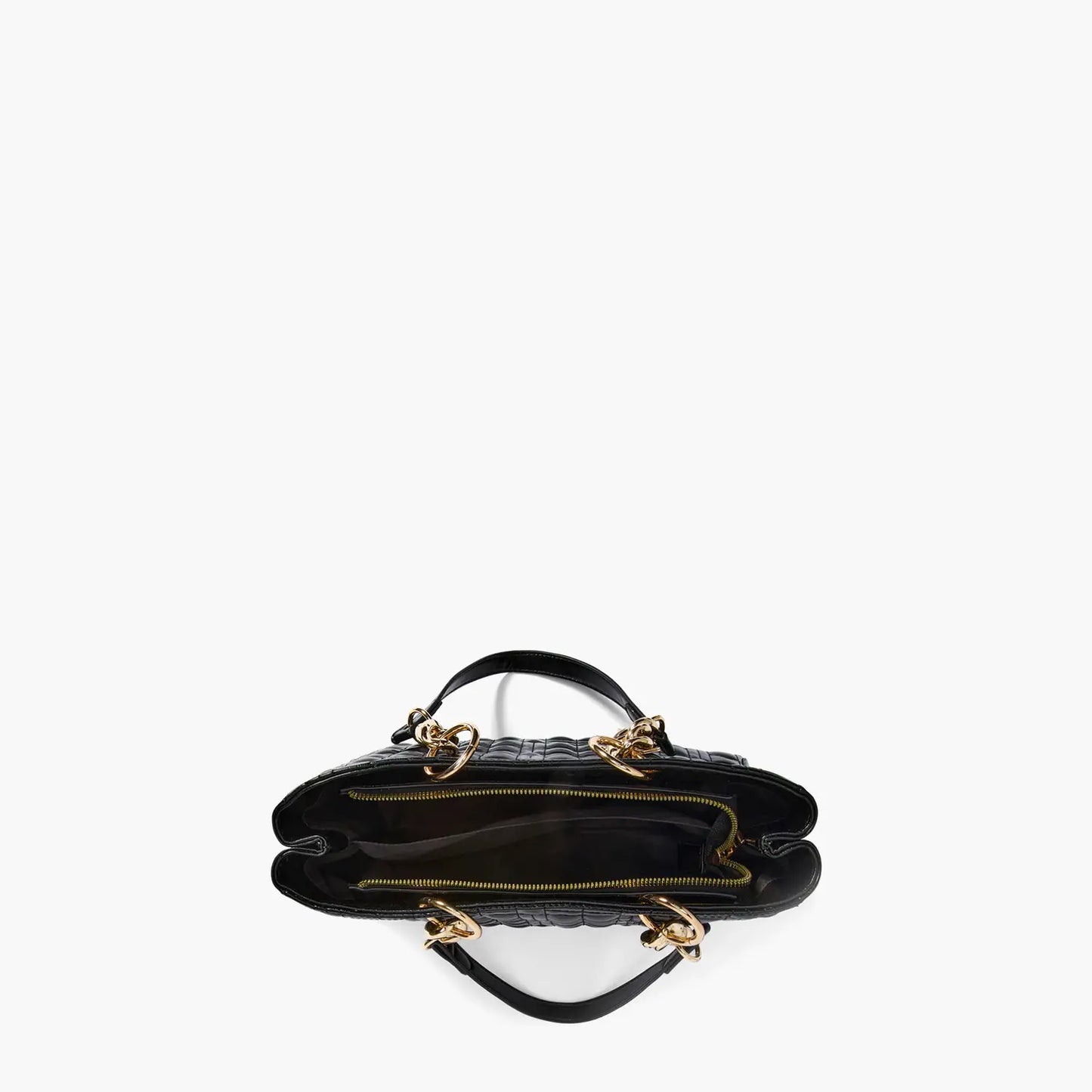 LOVE Washed Vegan Leather Satchel Purse Black
