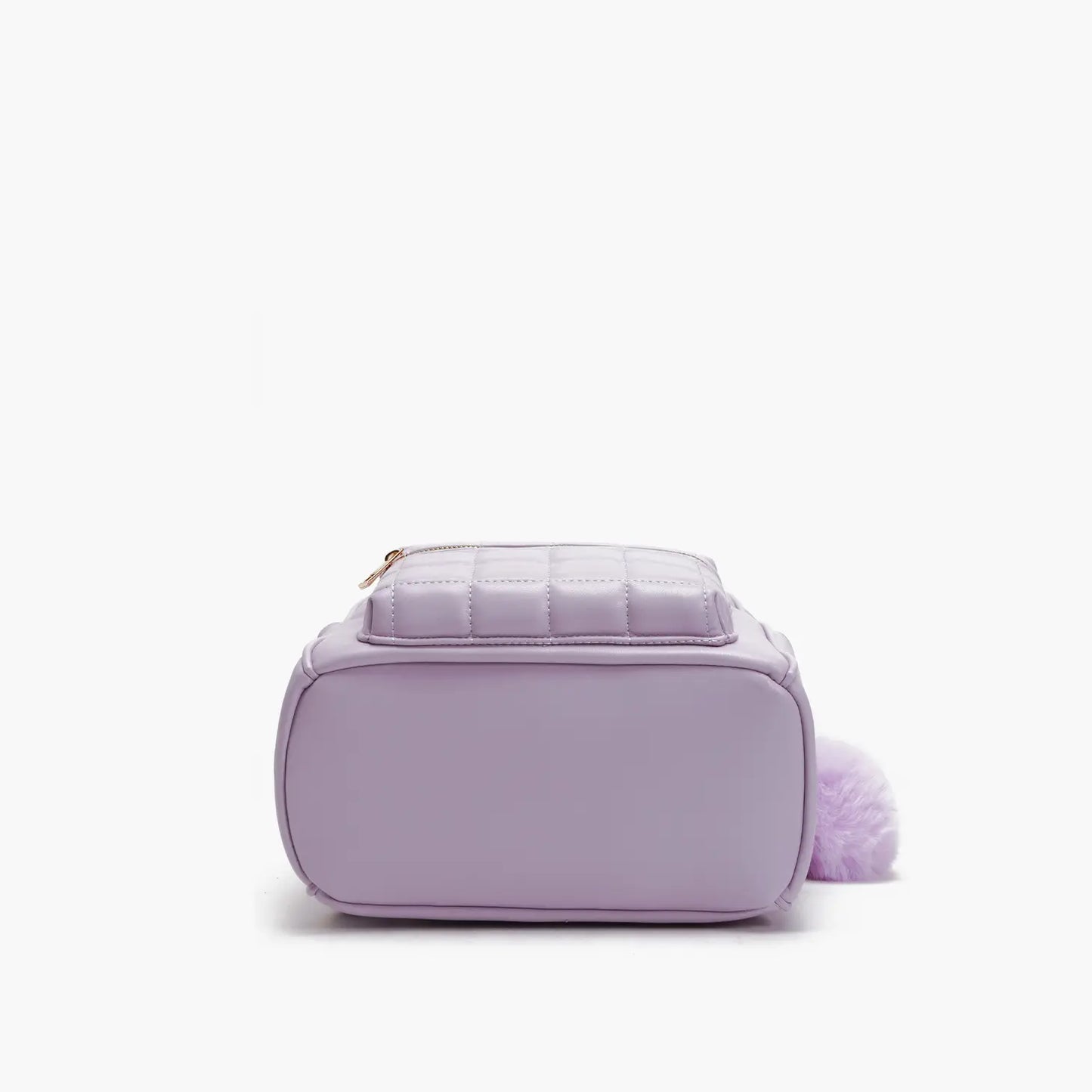 Unity Quilted Front Pocket Mini Backpack Lilac
