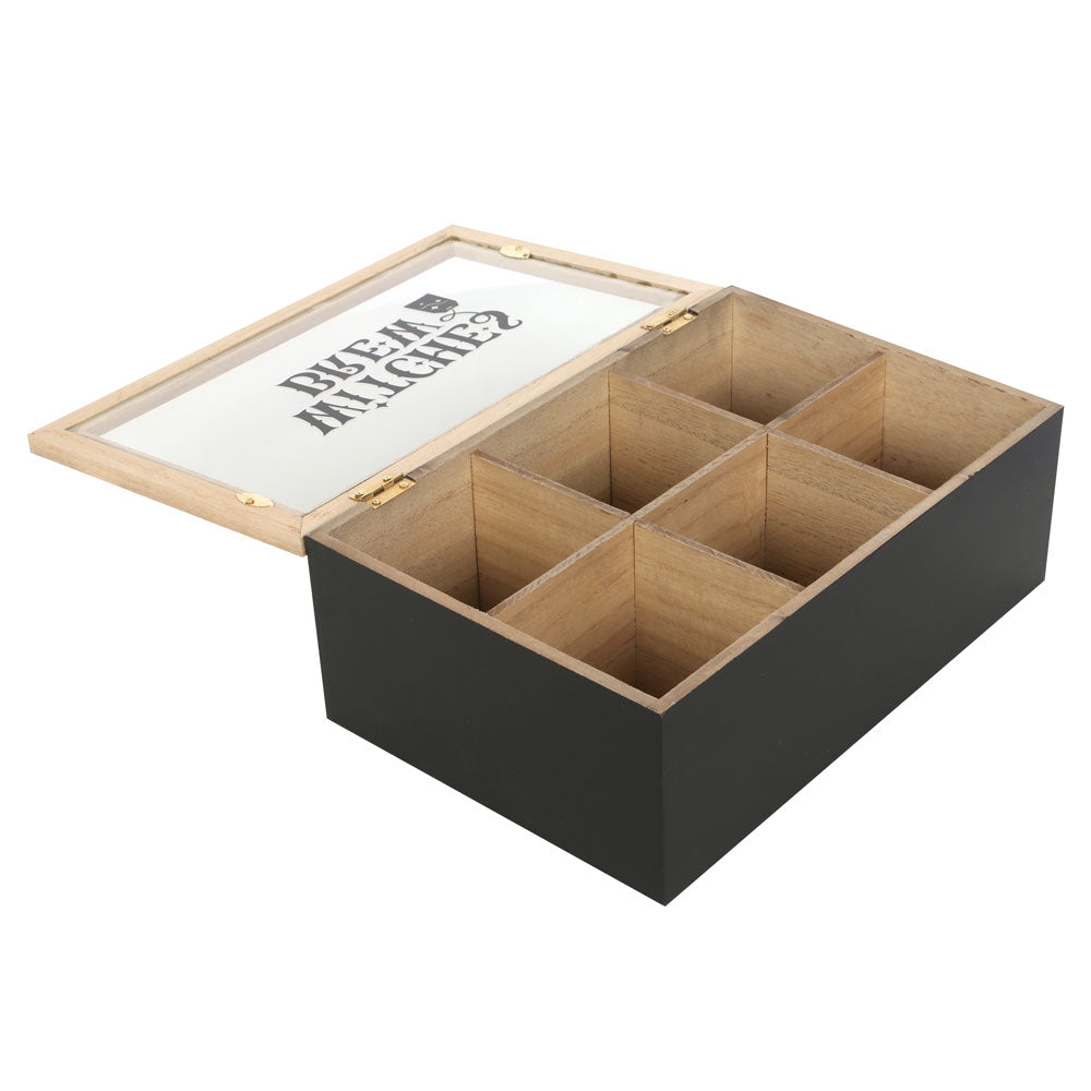 Witches Brew Halloween Tea Caddy Storage Box