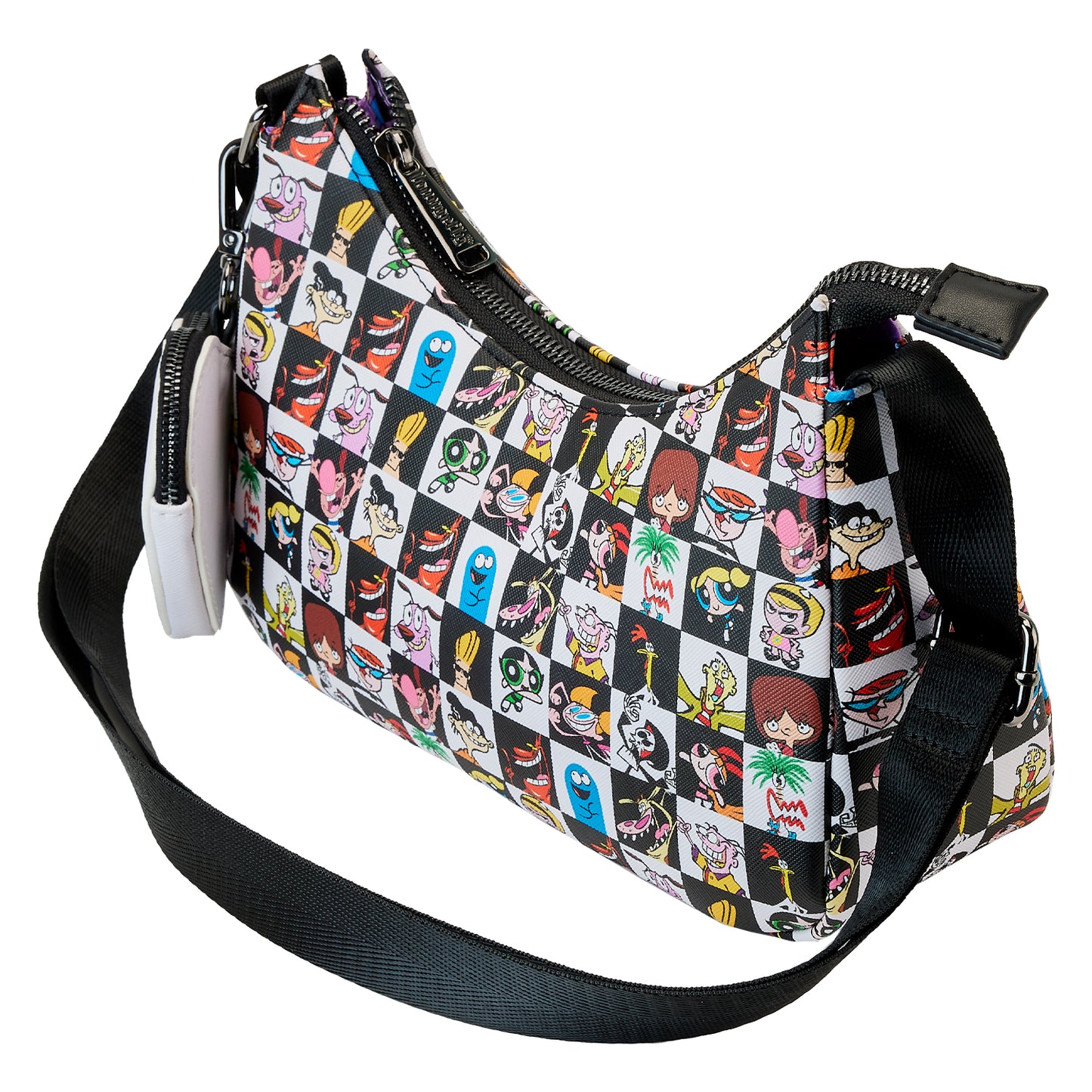 Loungefly Cartoon Network Retro Collage Crossbody Bag With Coin Pouch