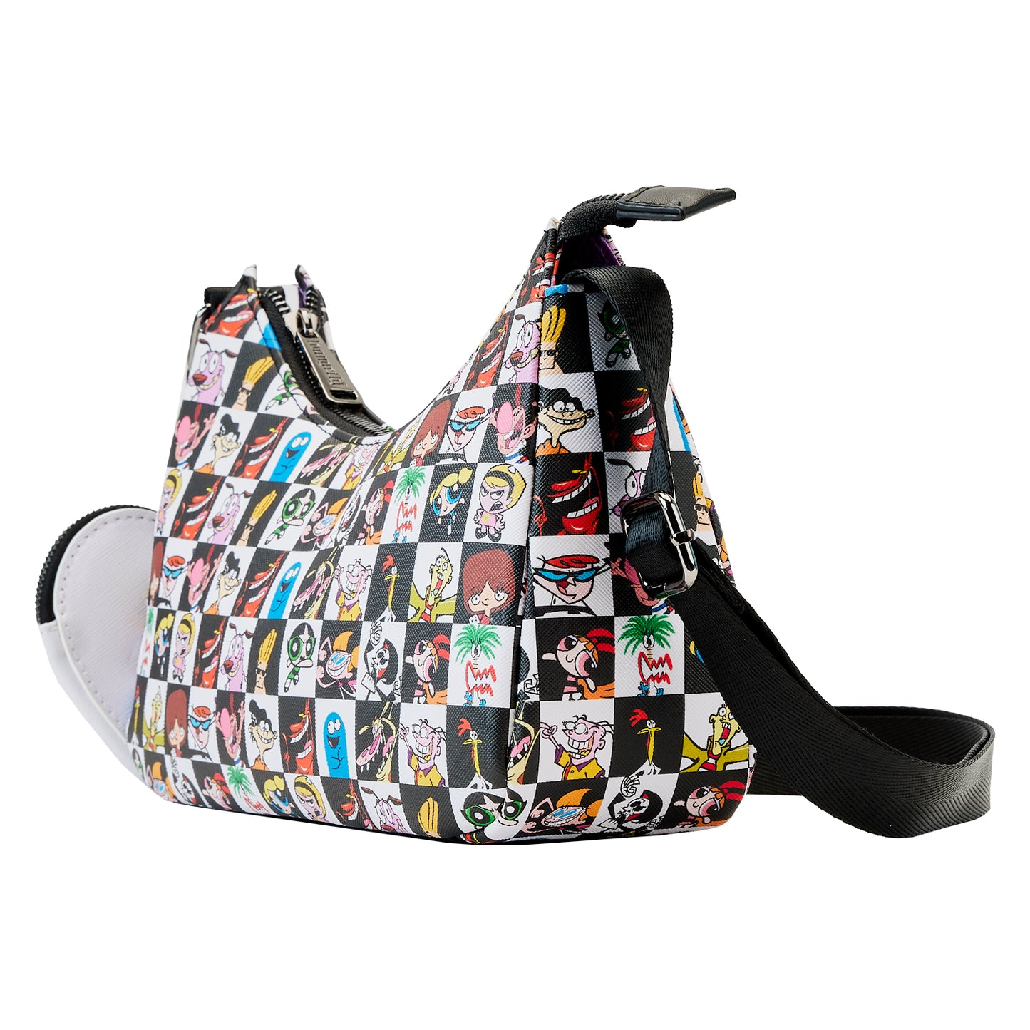 Loungefly Cartoon Network Retro Collage Crossbody Bag With Coin Pouch
