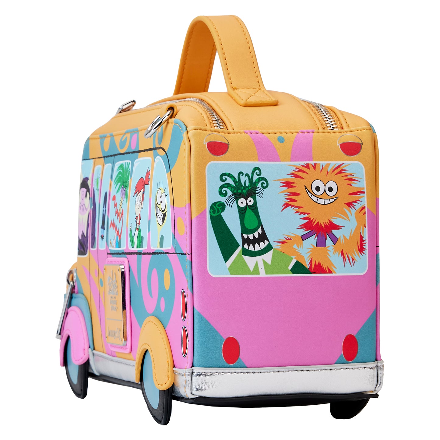 Loungefly Cartoon Network Fosters Home For Imaginary Friends Figural Bus Crossbody Purse