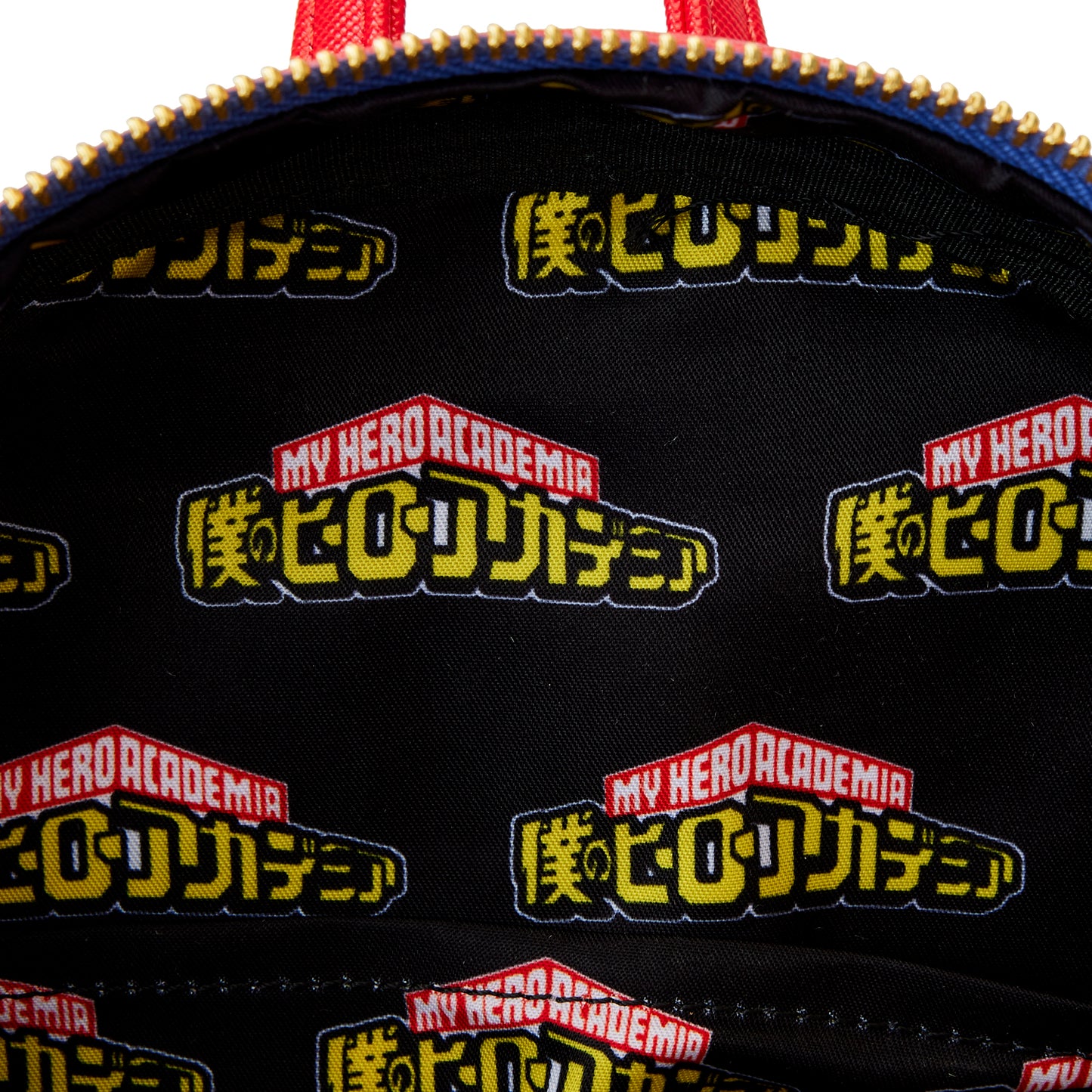 Loungefly My Hero Academia Group Debossed Logo Mini Backpack