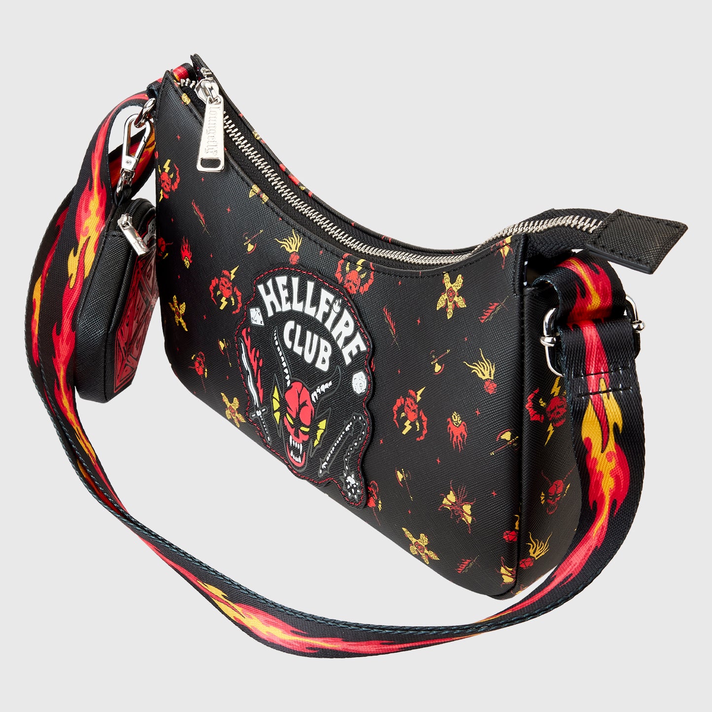 Loungefly Netflix Stranger Things Hellfire Club Crossbody Purse