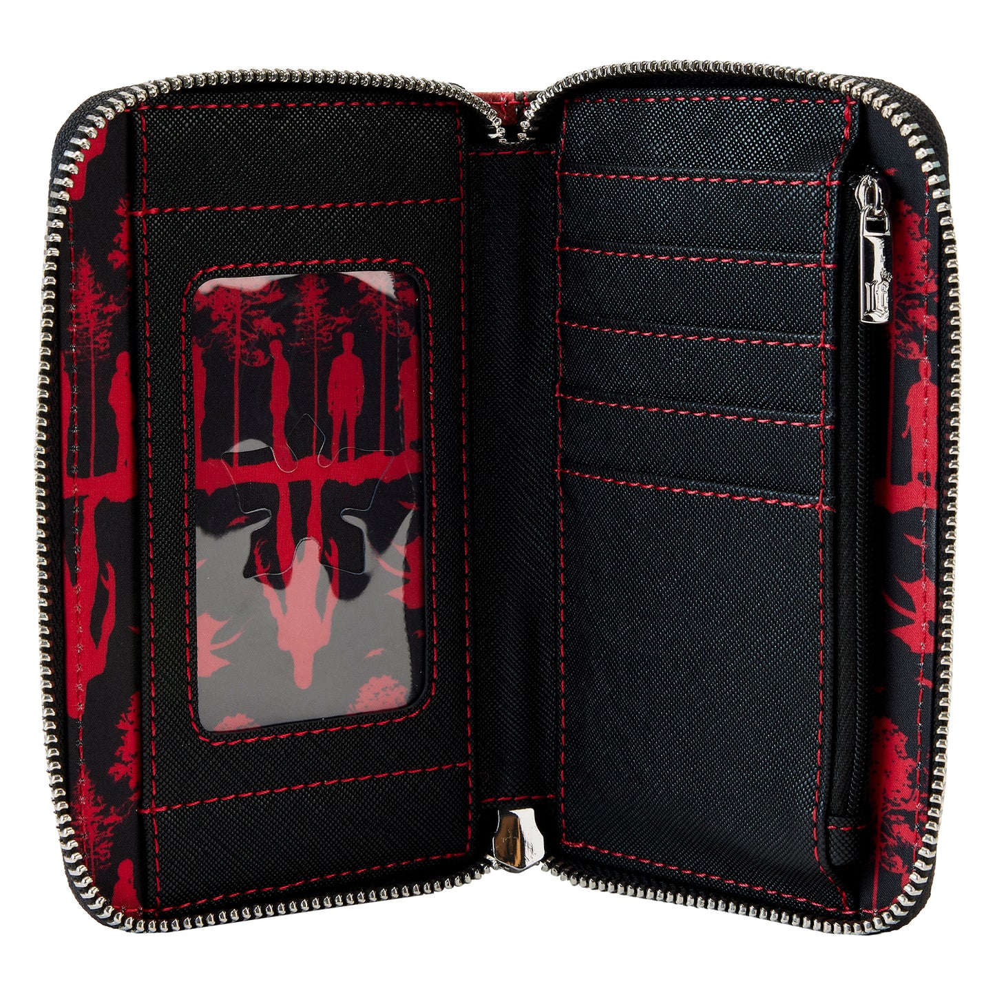 Loungefly Netflix Stranger Things Upside Down Shadows Zip-Around Wallet