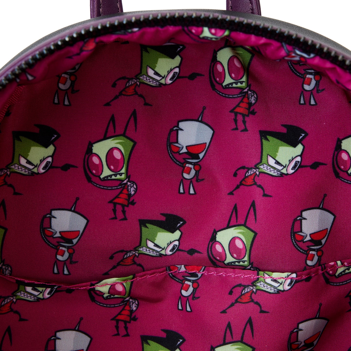 Loungefly Nickelodeon Invader Zip Secret Lair Mini Backpack