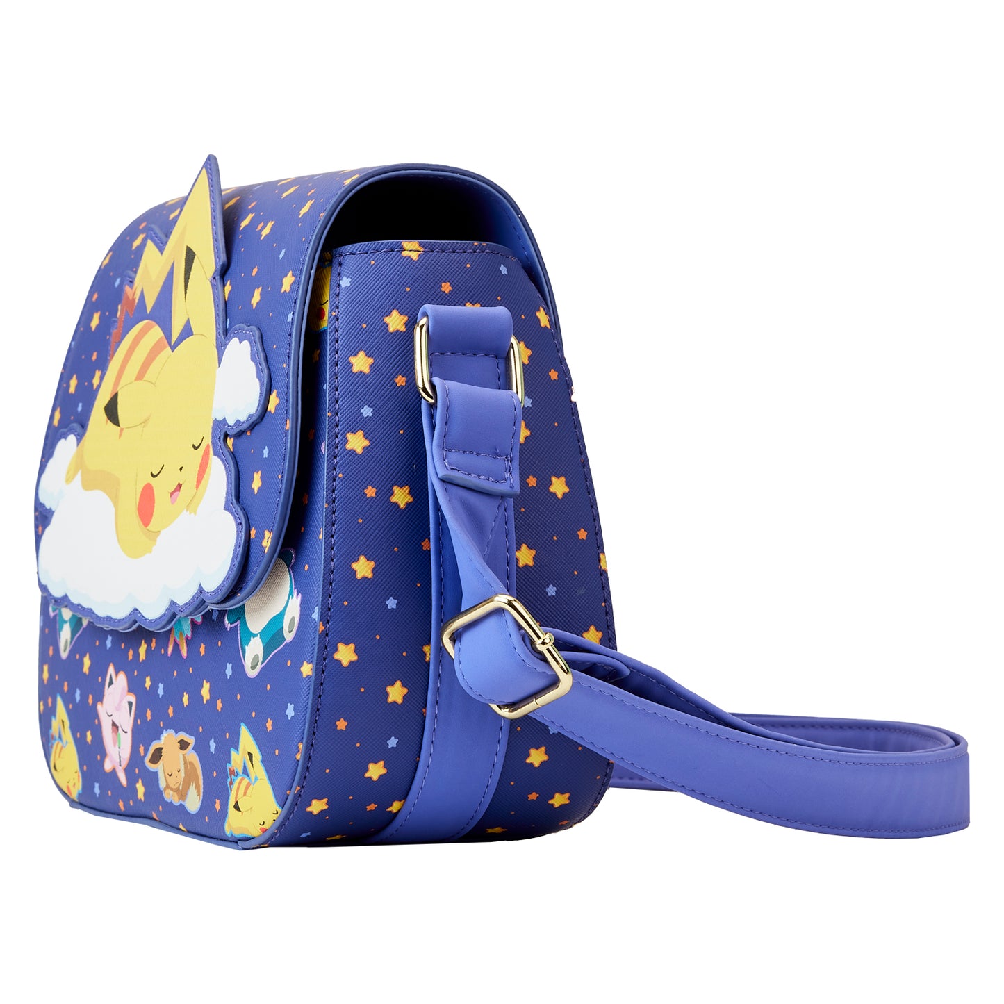 Loungefly Pokemon Sleeping Pikachu And Friends Crossbody Purse