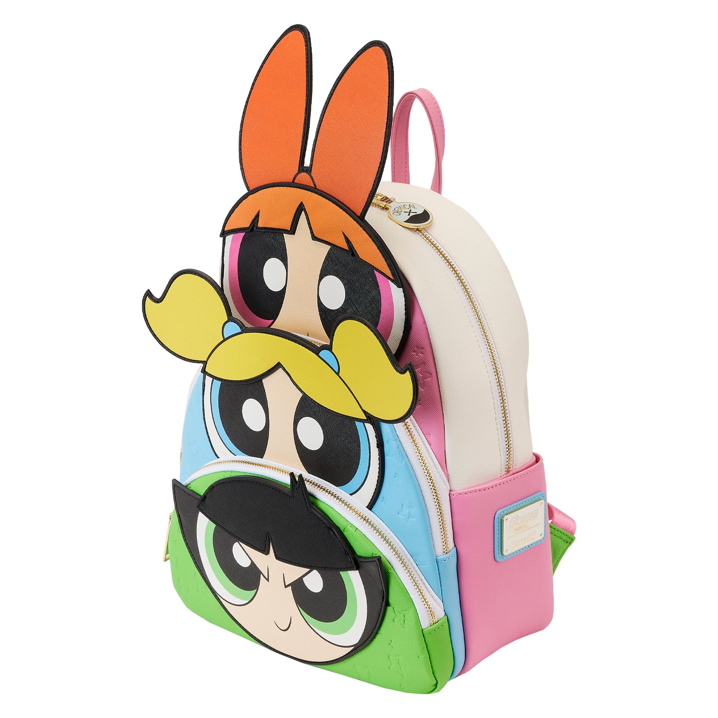 Loungefly Cartoon Network Power Puff Girls Triple Pocket Backpack