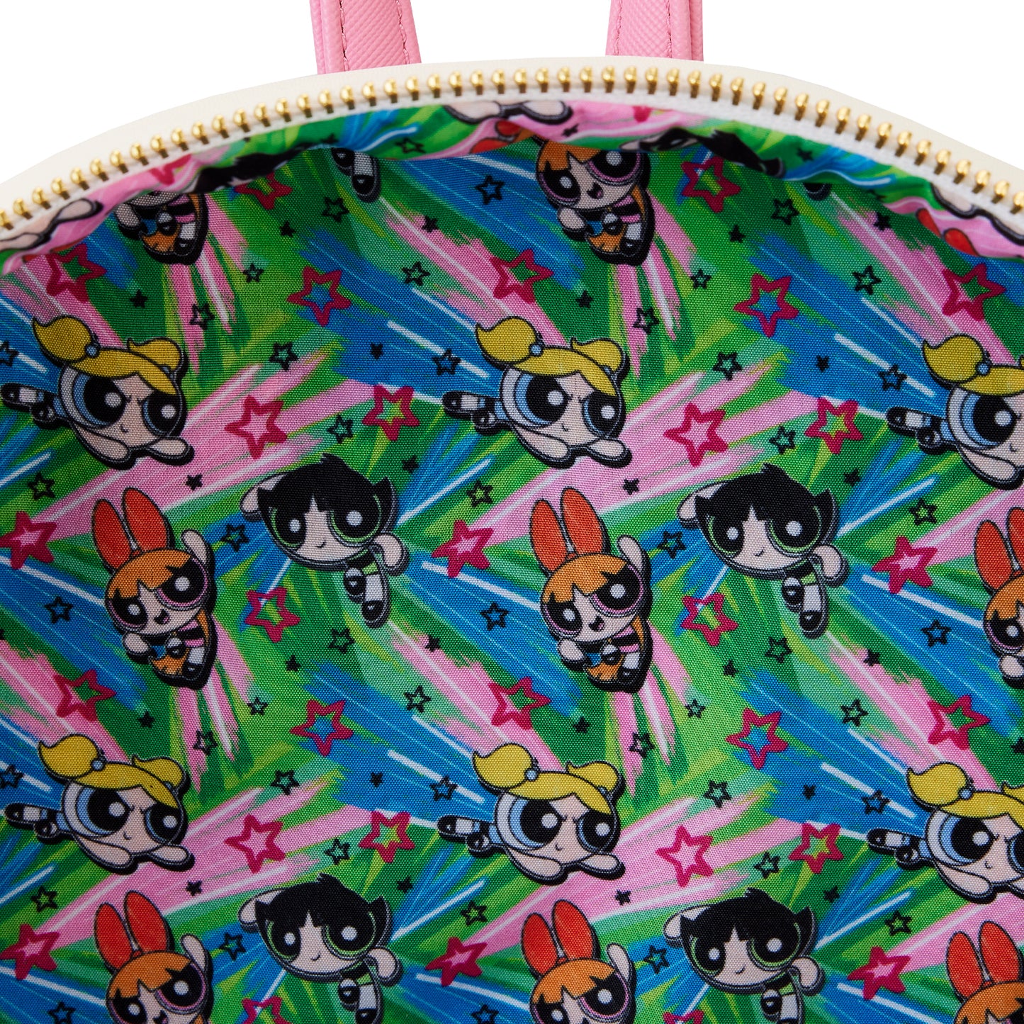 Loungefly Cartoon Network Power Puff Girls Triple Pocket Backpack