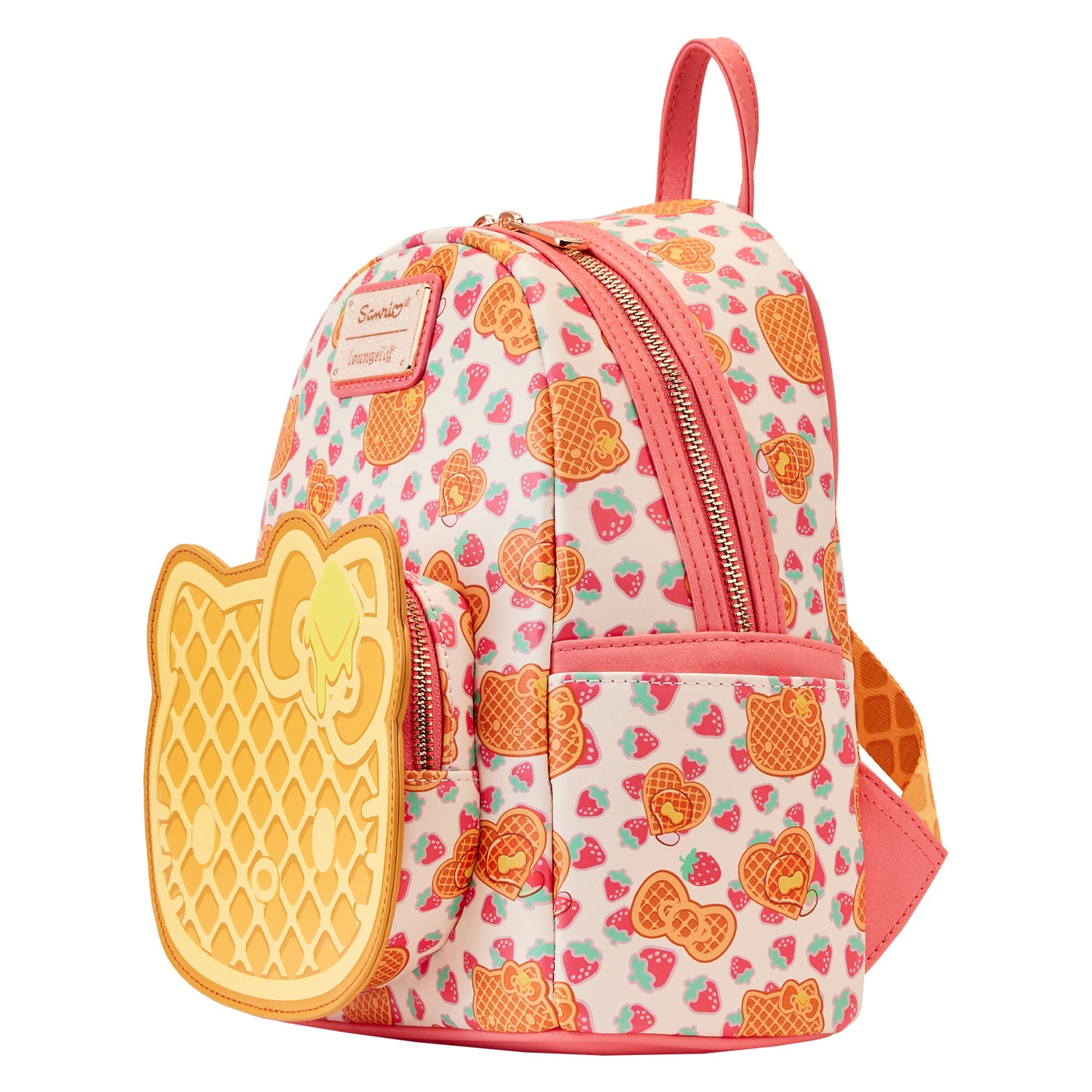 Loungefly Sanrio Hello Kitty Breakfast Wallet Mini Backpack