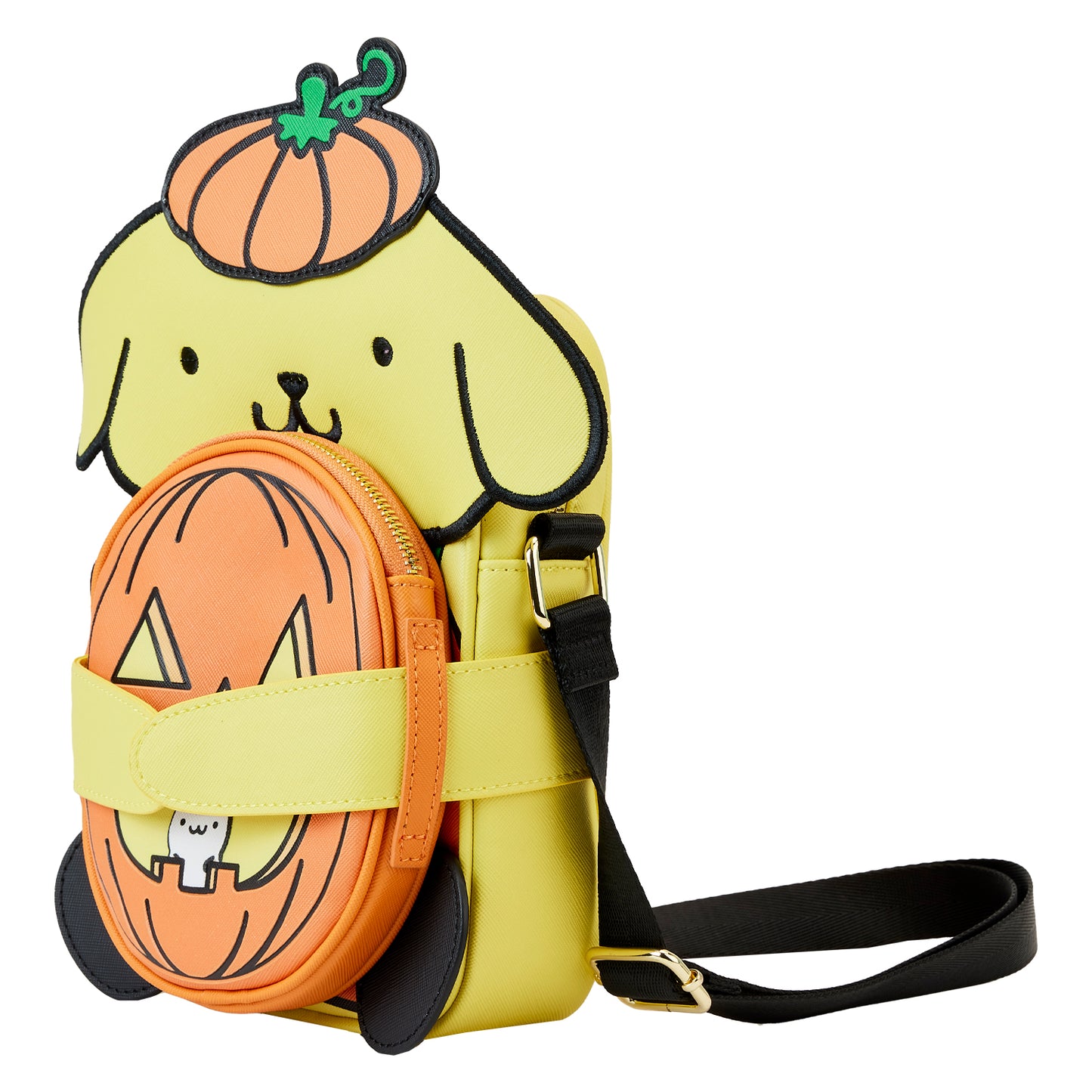 Loungefly Sanrio Pompompurin Halloween Crossbuddies Crossbody Purse