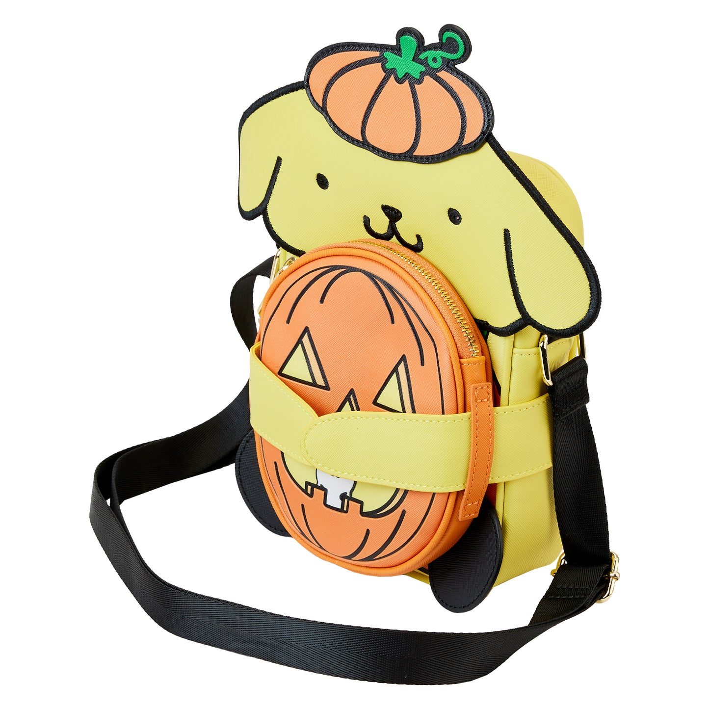 Loungefly Sanrio Pompompurin Halloween Crossbuddies Crossbody Purse