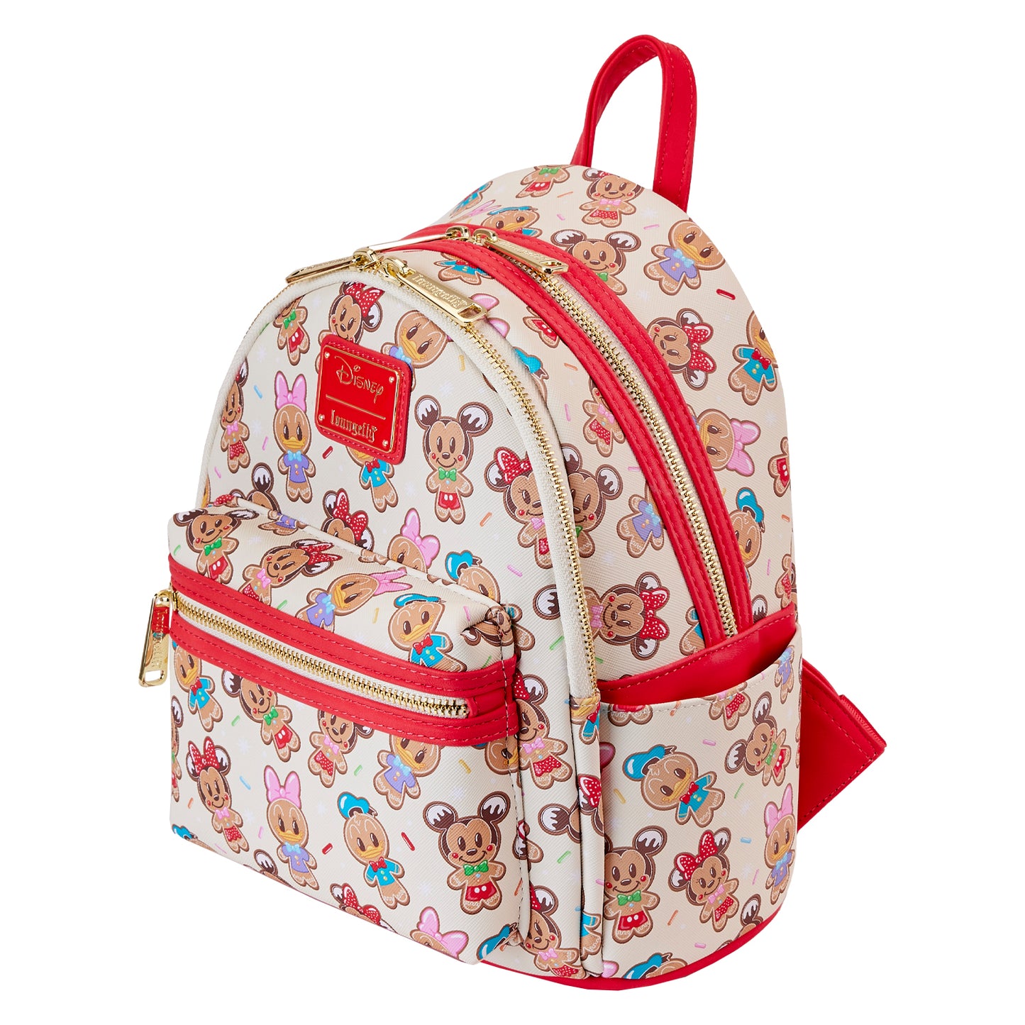 Loungefly Disney Mickey And Friends Gingerbread Cookie AOP Ear Holder Mini Backpack *PRE-ORDER ITEM*