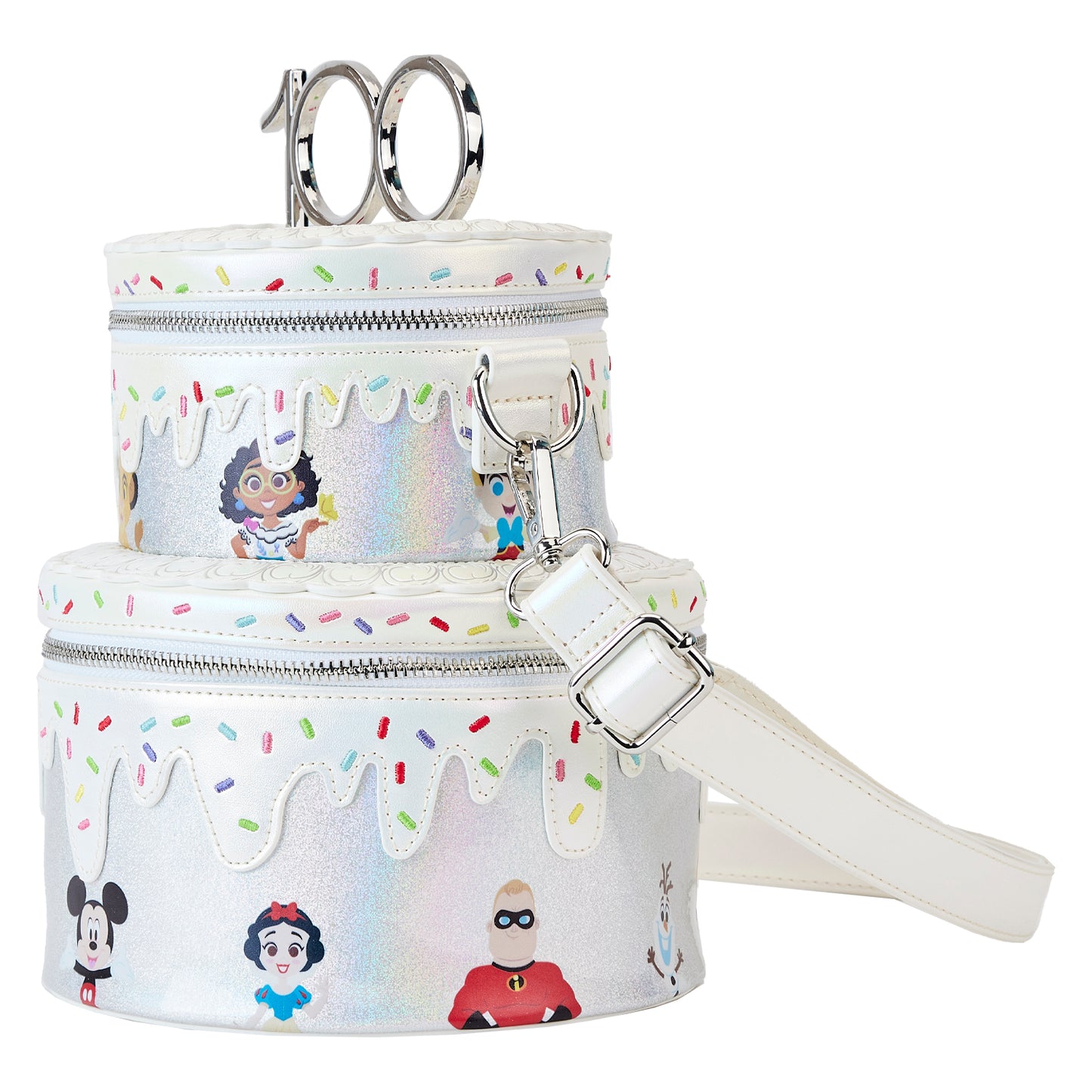 Loungefly Disney 100 Celebration Cake Crossbody *PRE-ORDER ITEM*