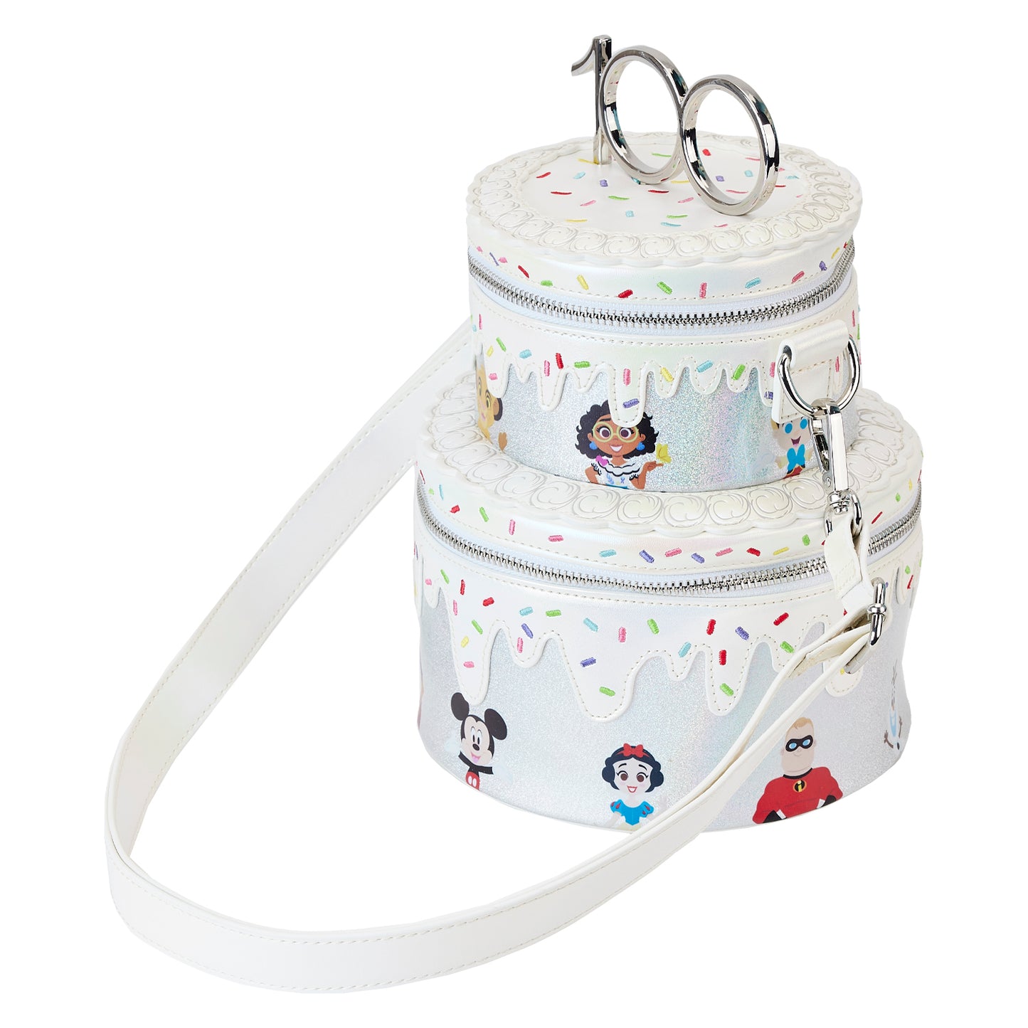 Loungefly Disney 100 Celebration Cake Crossbody *PRE-ORDER ITEM*