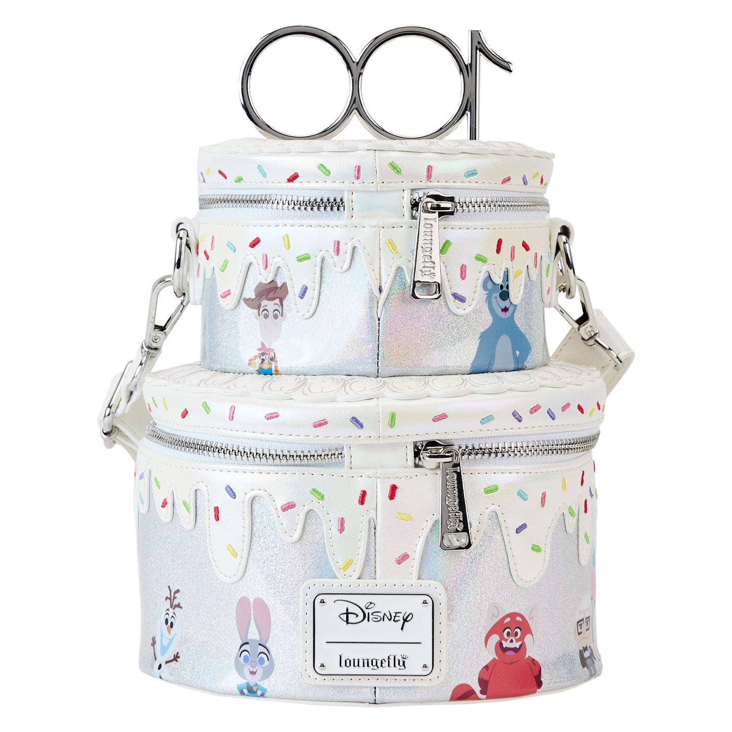 Loungefly Disney 100 Celebration Cake Crossbody *PRE-ORDER ITEM*