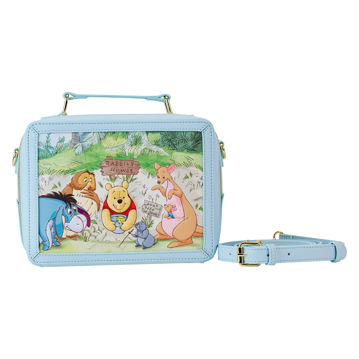 Loungefly Disney Winnie The Pooh Lunchbox Crossbody Purse *PRE-ORDER ITEM*