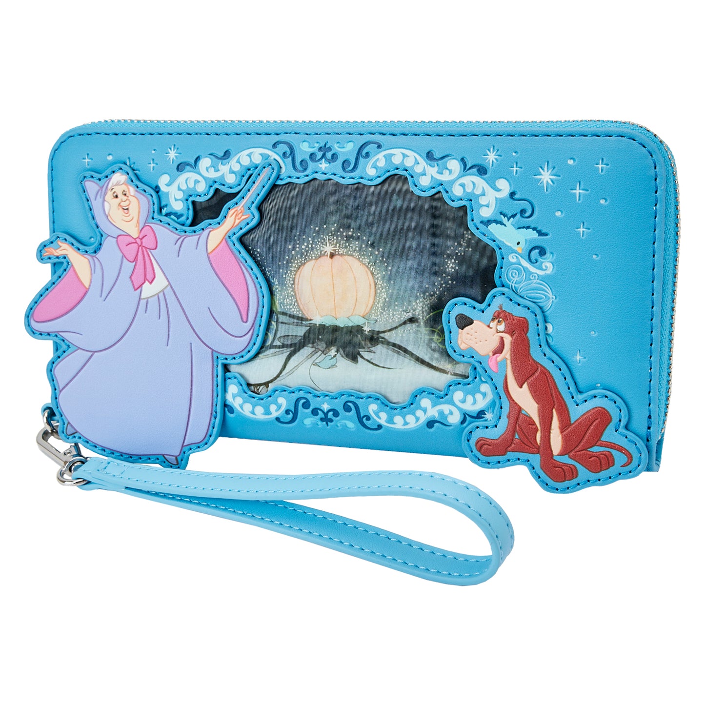 Loungefly Disney Princess Lenticular Series Zip-Around Wallet