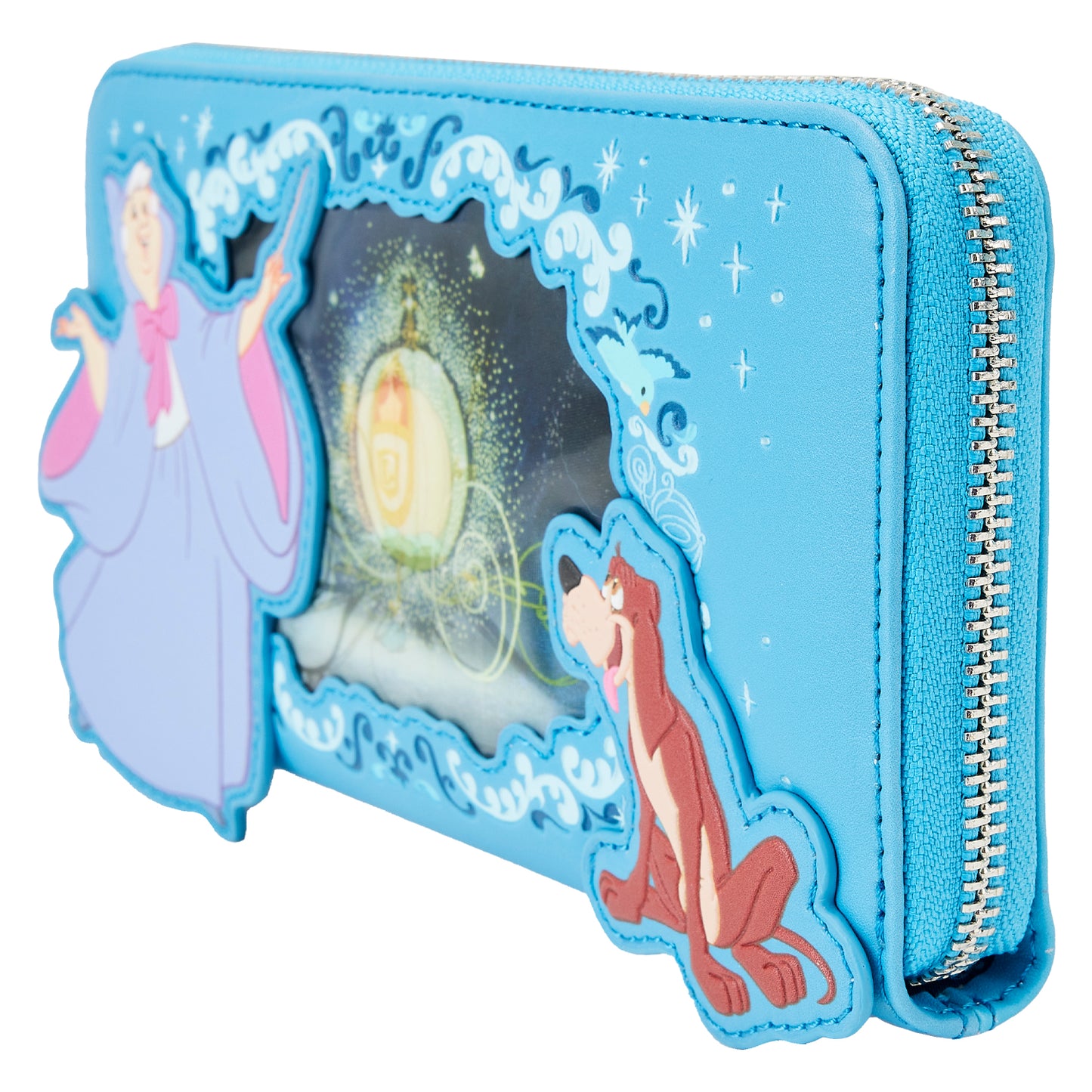 Loungefly Disney Princess Lenticular Series Zip-Around Wallet