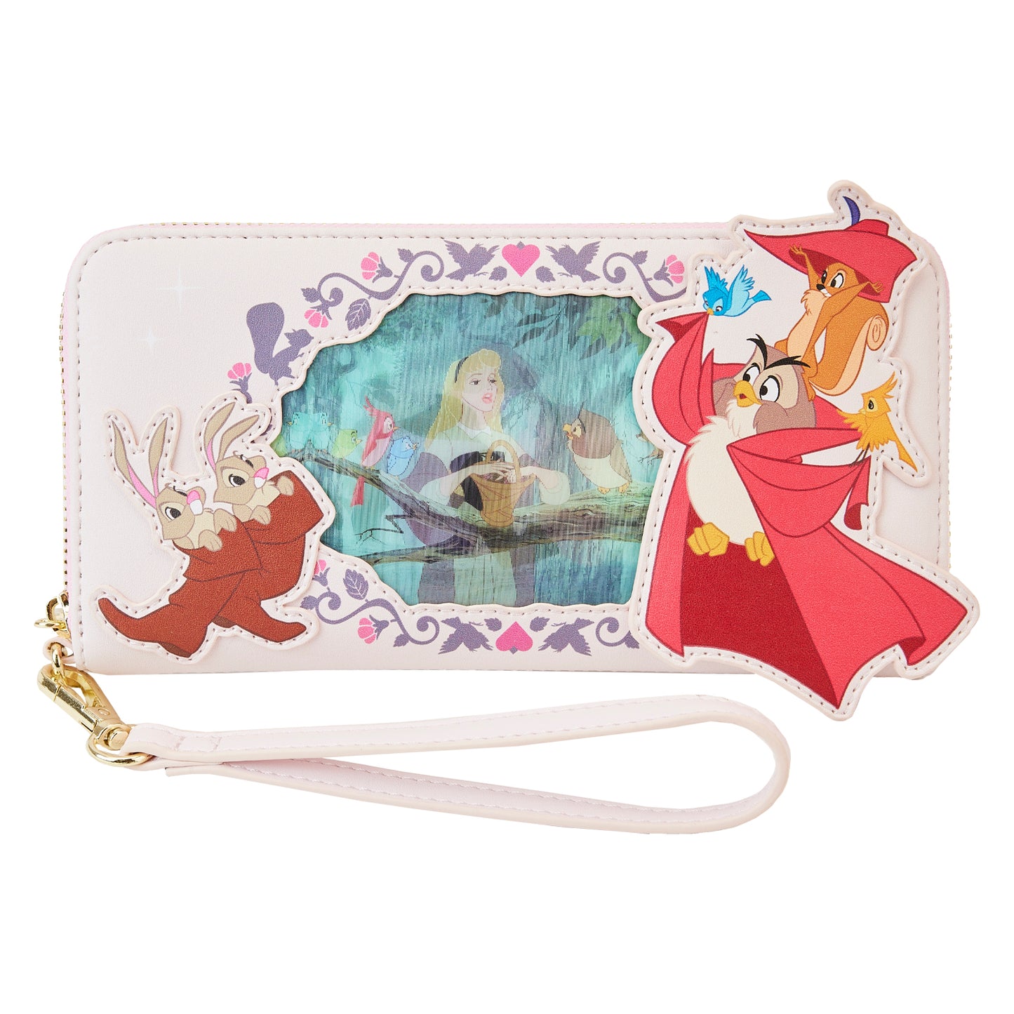 Loungefly Disney Sleeping Beauty Princess Lenticular Wristlet Wallet