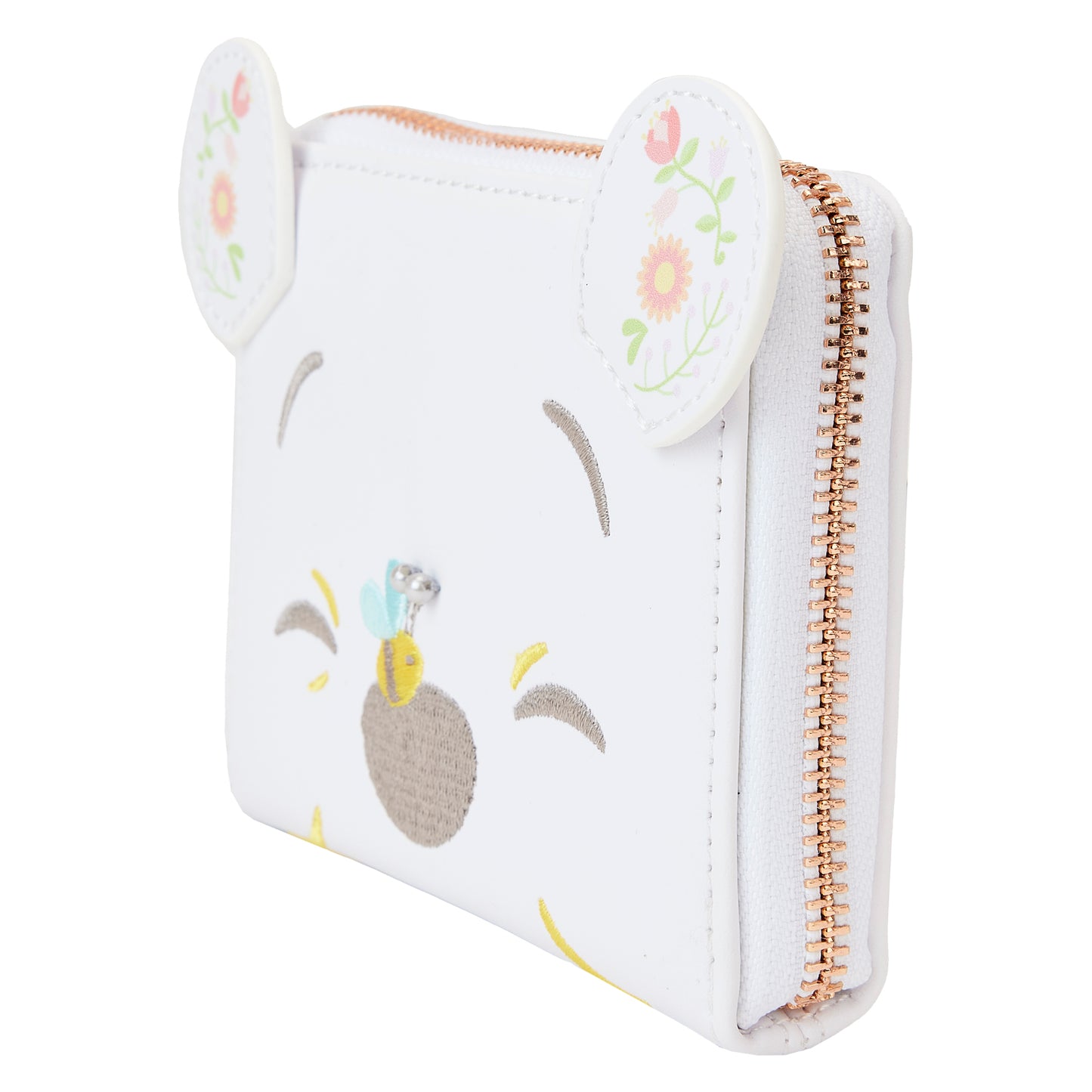 Loungefly Disney Winnie The Pooh Cosplay Folk Floral Zip-Around Wallet