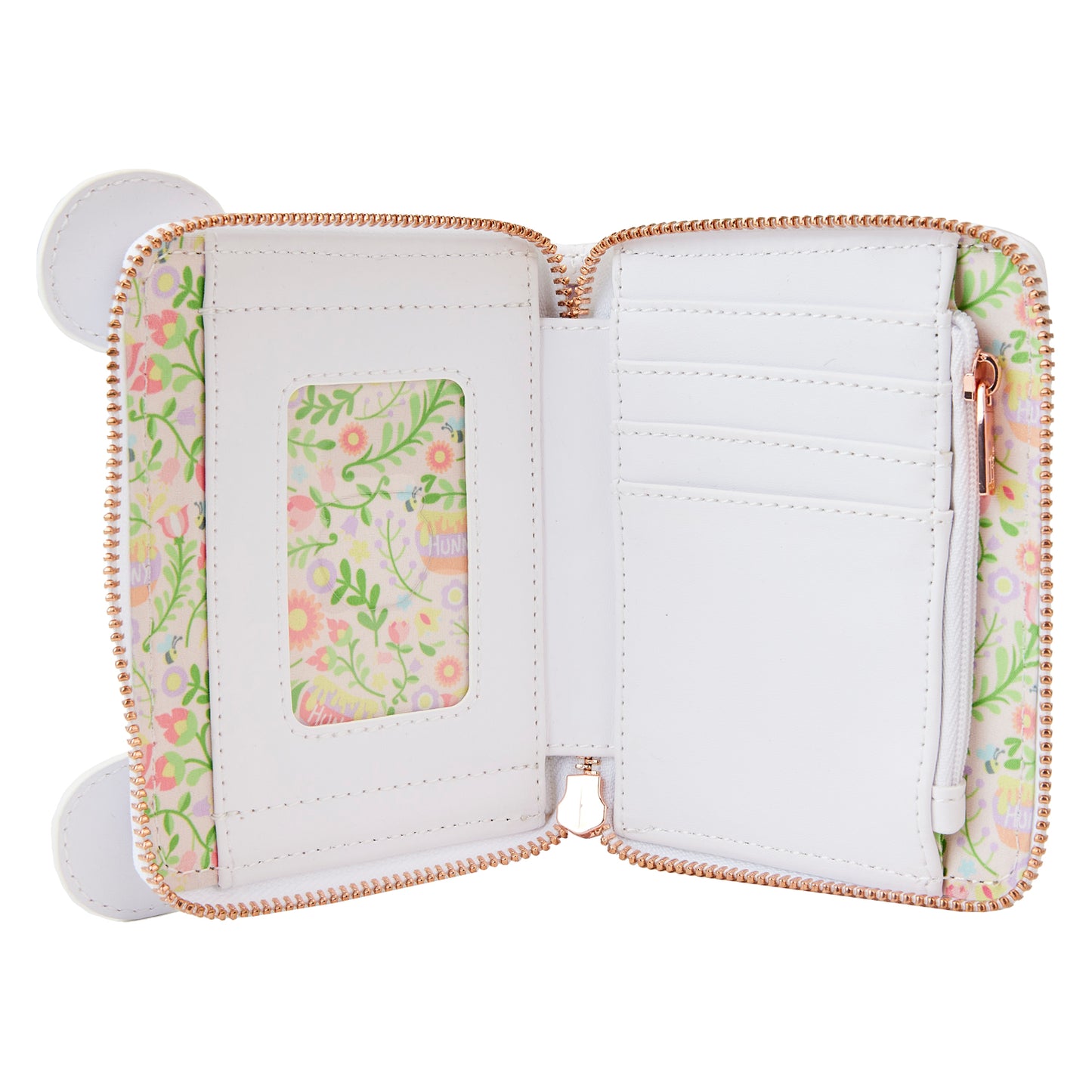 Loungefly Disney Winnie The Pooh Cosplay Folk Floral Zip-Around Wallet