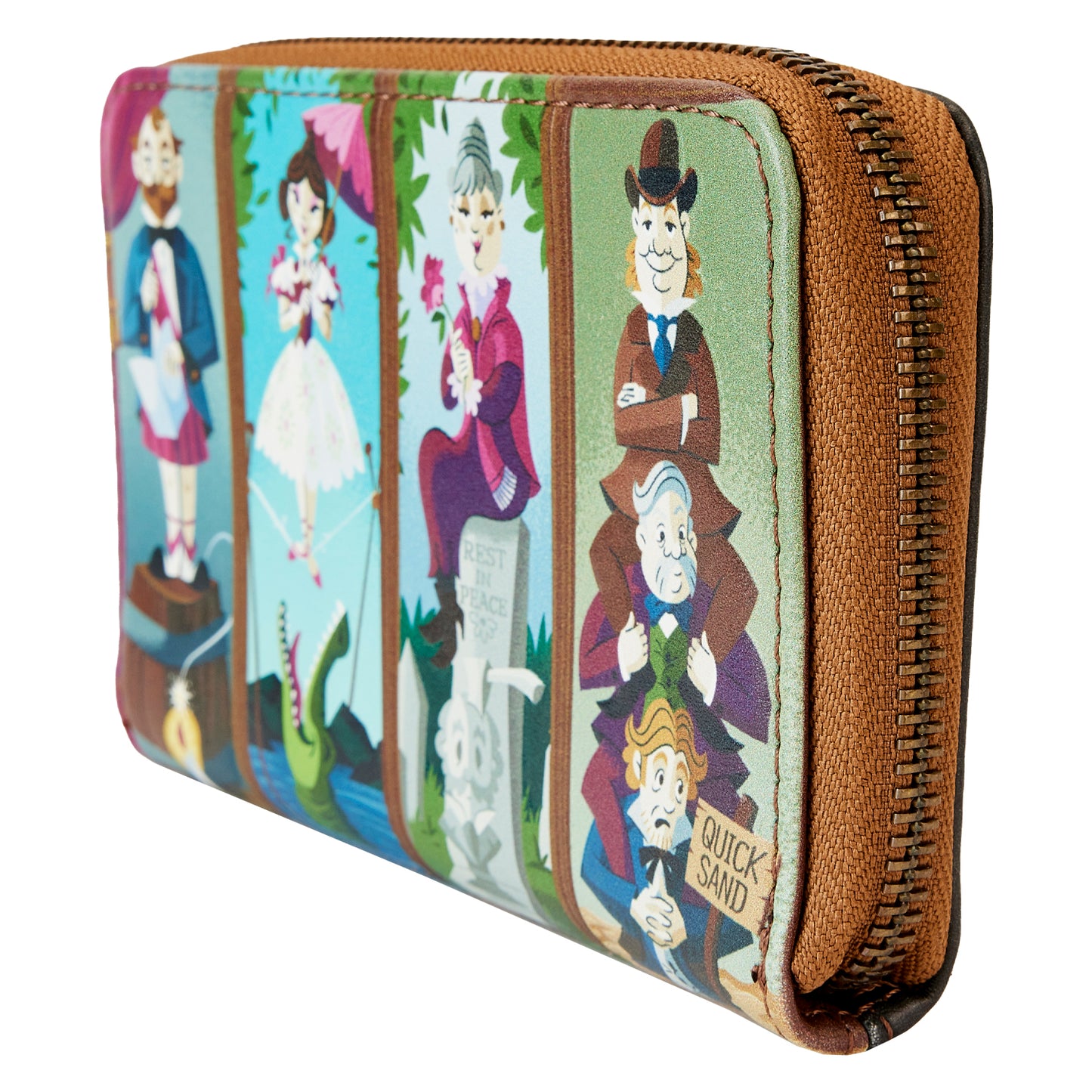 Loungefly Disney Haunted Mansion Portraits Zip-Around Wallet *PRE-ORDER ITEM*