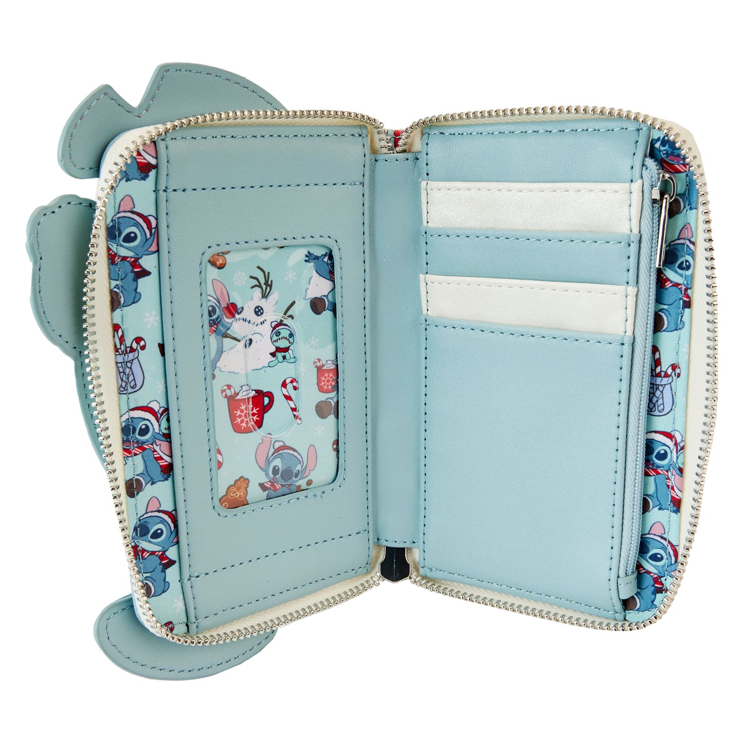 Loungefly Disney Stitch Holiday Cosplay Zip-Around Wallet *PRE-ORDER ITEM*
