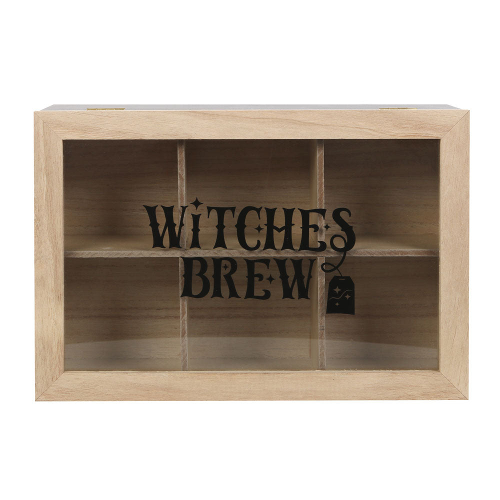 Witches Brew Halloween Tea Caddy Storage Box