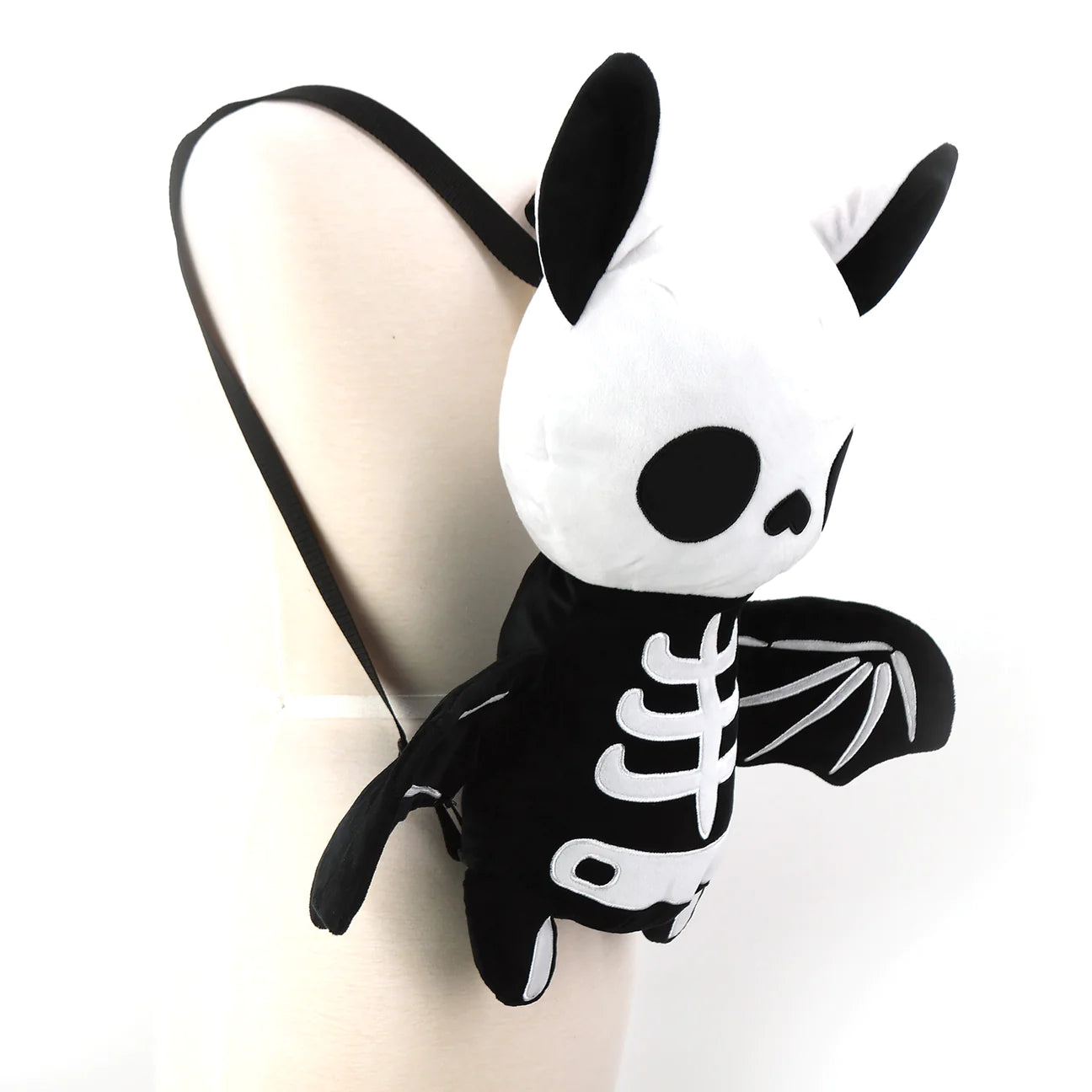 Skeleton Bat Stuffed Plushy Backpack
