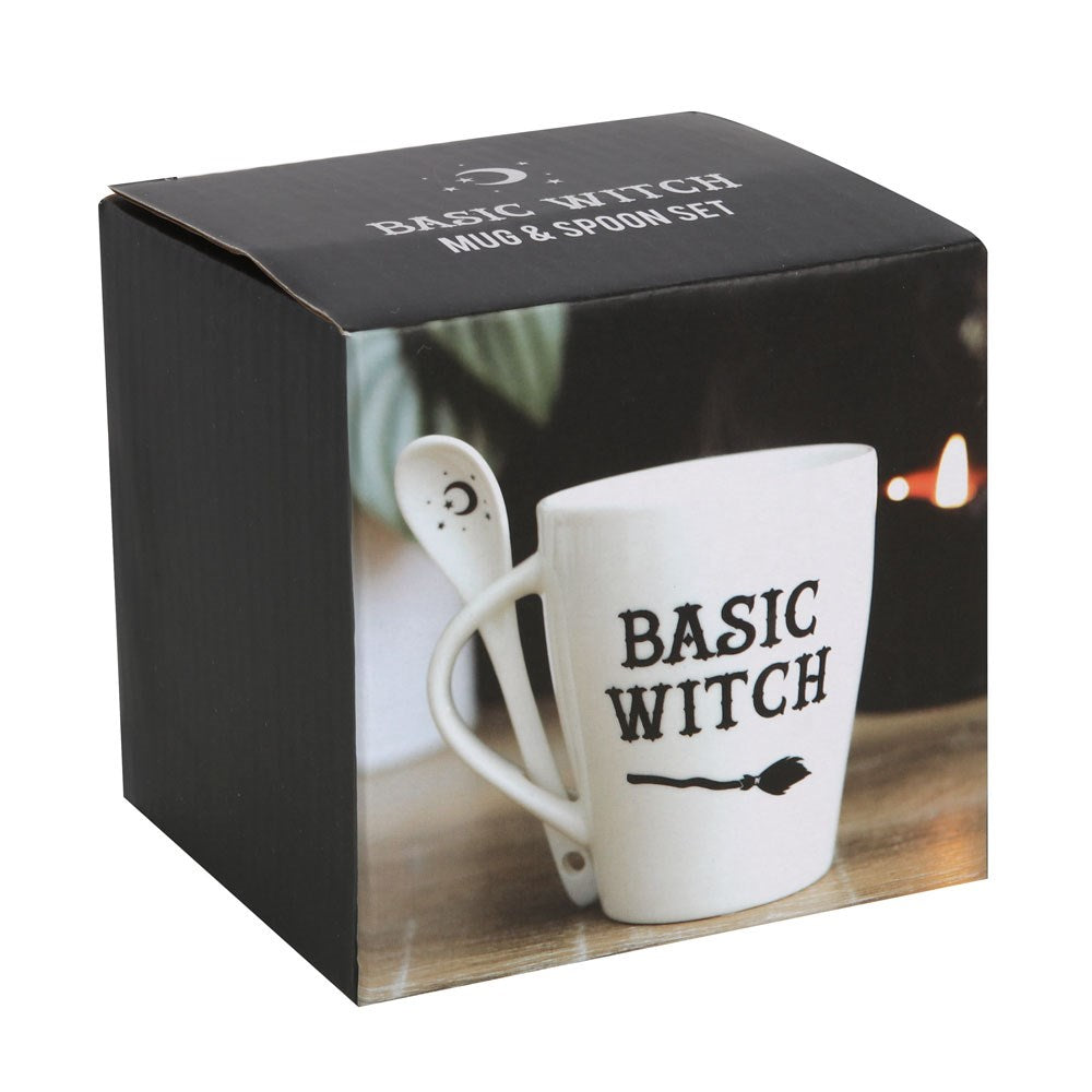 Basic Witch Mug And Spoon Set