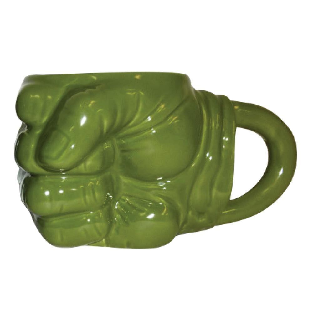 BioWorld Marvel Hulk Fist 14 oz Sculpted Ceramic Mug