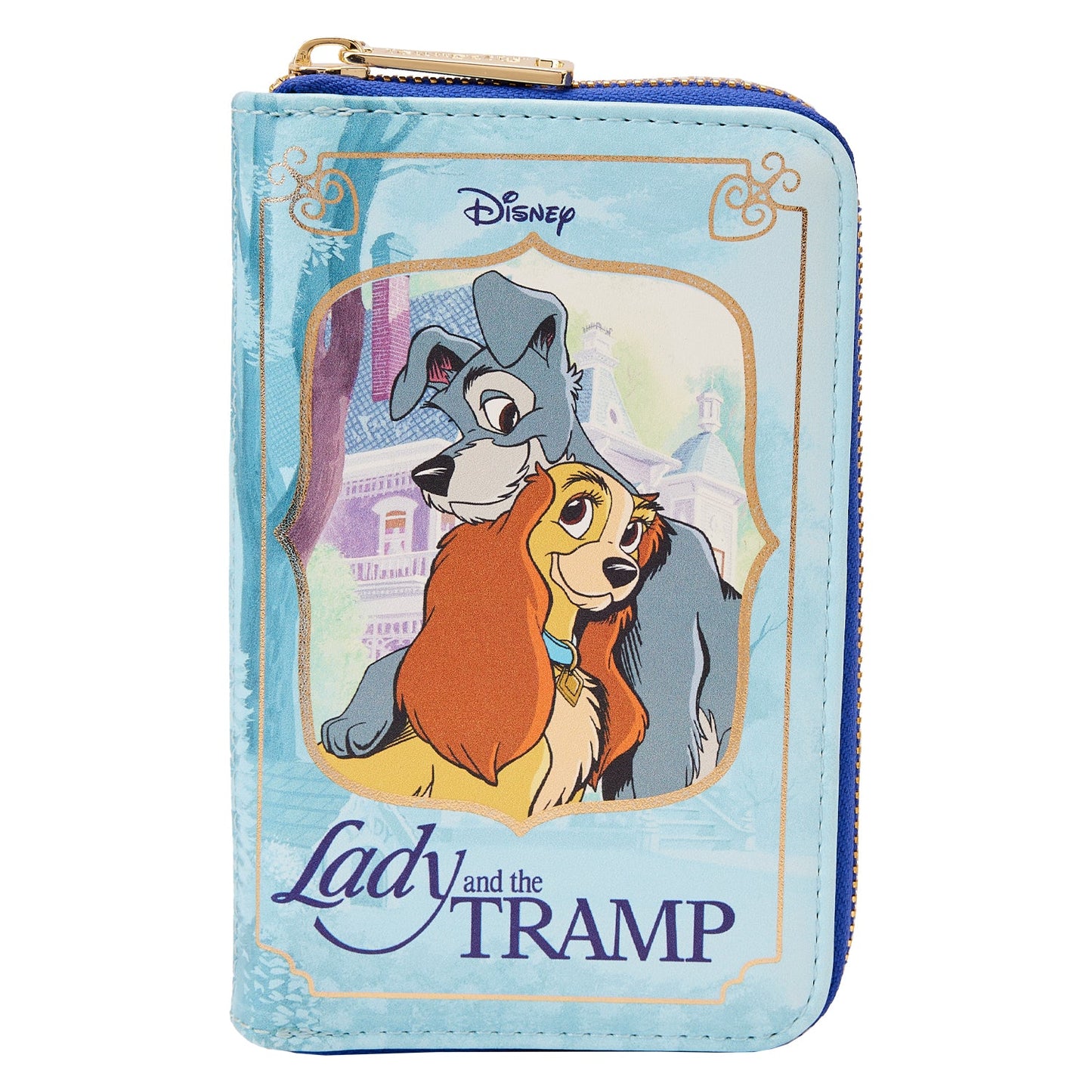 Loungefly Disney Lady And The Tramp Classic Book Zip-Around Wallet