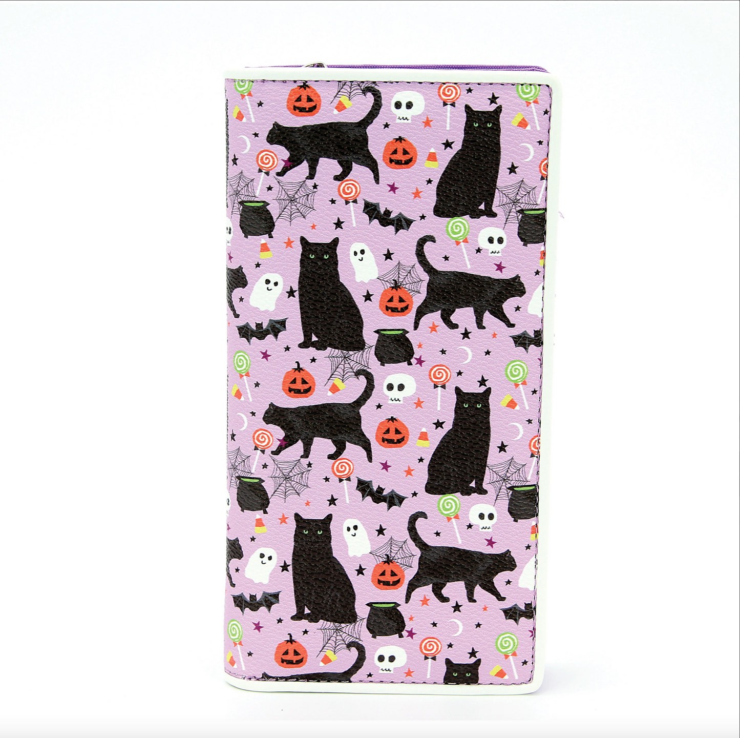 Black Cat Goes Trick or Treat Wallet