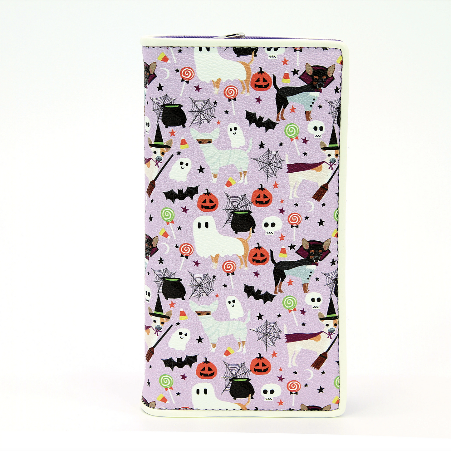 Chihuahua Celebrates Halloween Wallet