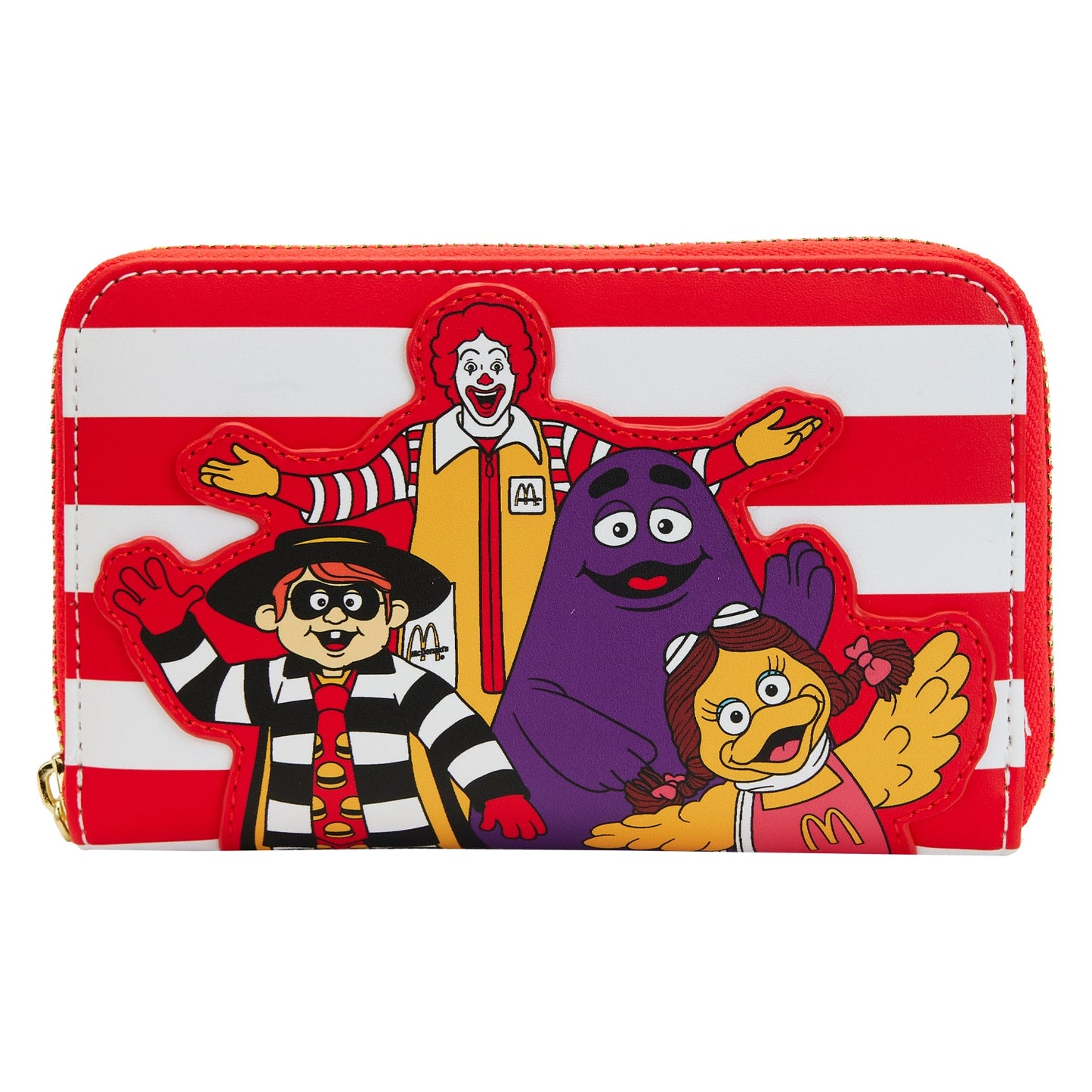 Loungefly McDonalds Ronald And Friend Zip-Around Wallet