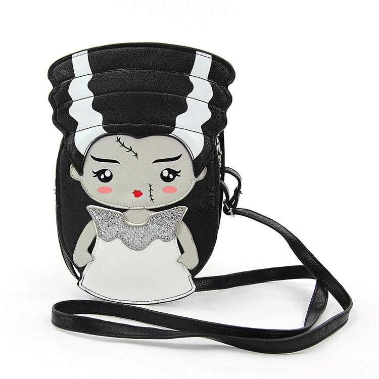 Bride Of Frankenstein Crossbody Purse