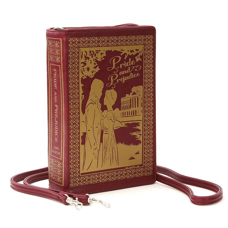Pride And Prejudice By: Jane Austen Book Clutch & Cross-body Purse