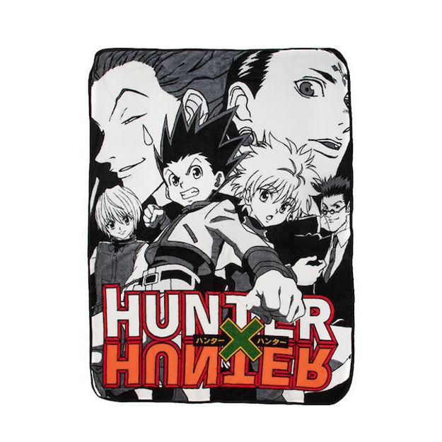 Bioworld Hunter X Hunter Digital Fleece Throw Blanket