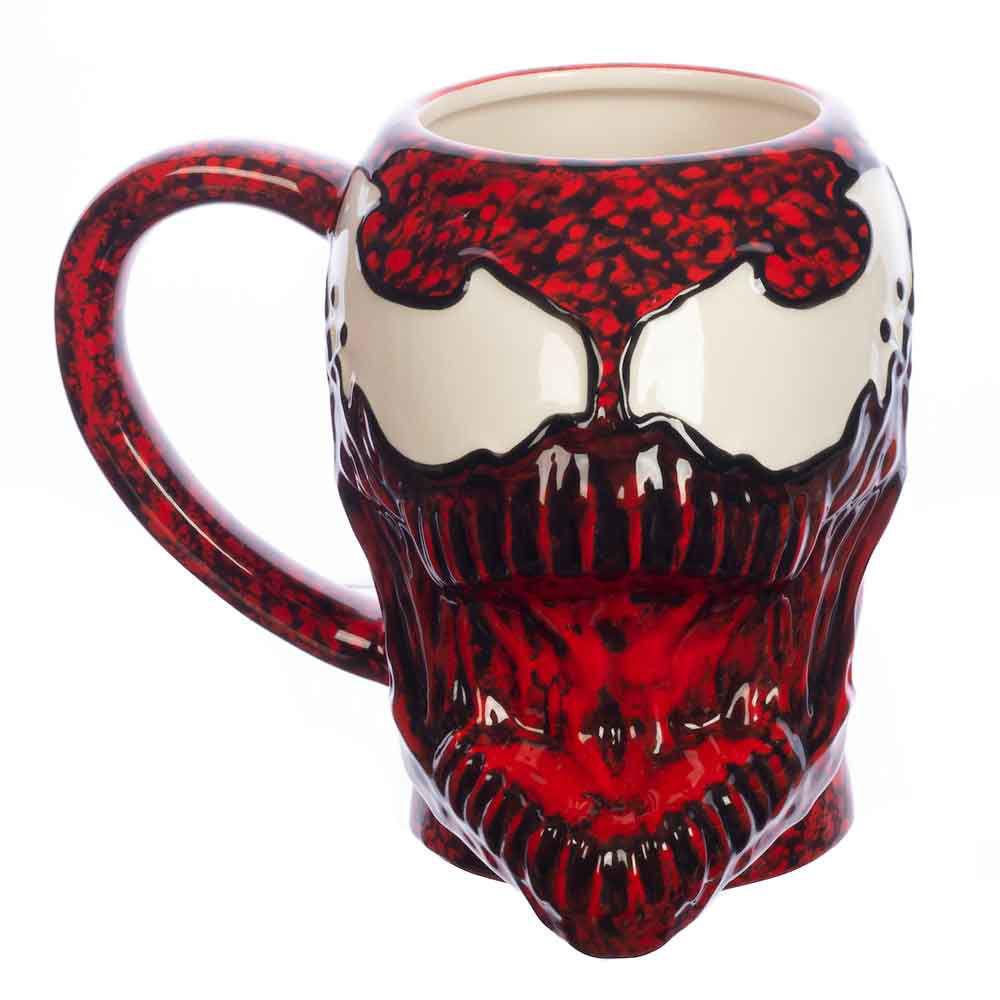 BioWorld Marvel Carnage 16 oz Sculpted Ceramic Mug