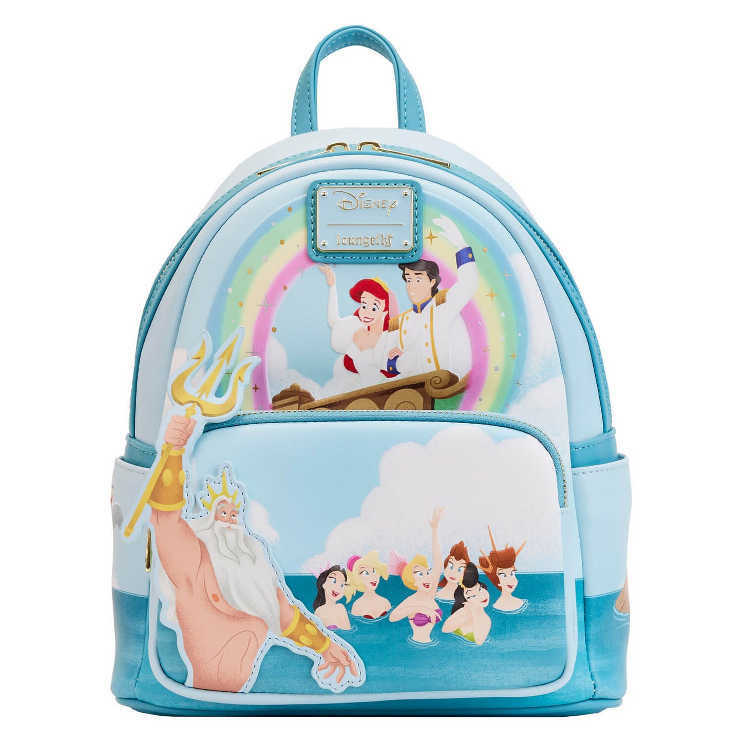 Loungefly Disney The Little Mermaid Triton's Gift Mini Backpack