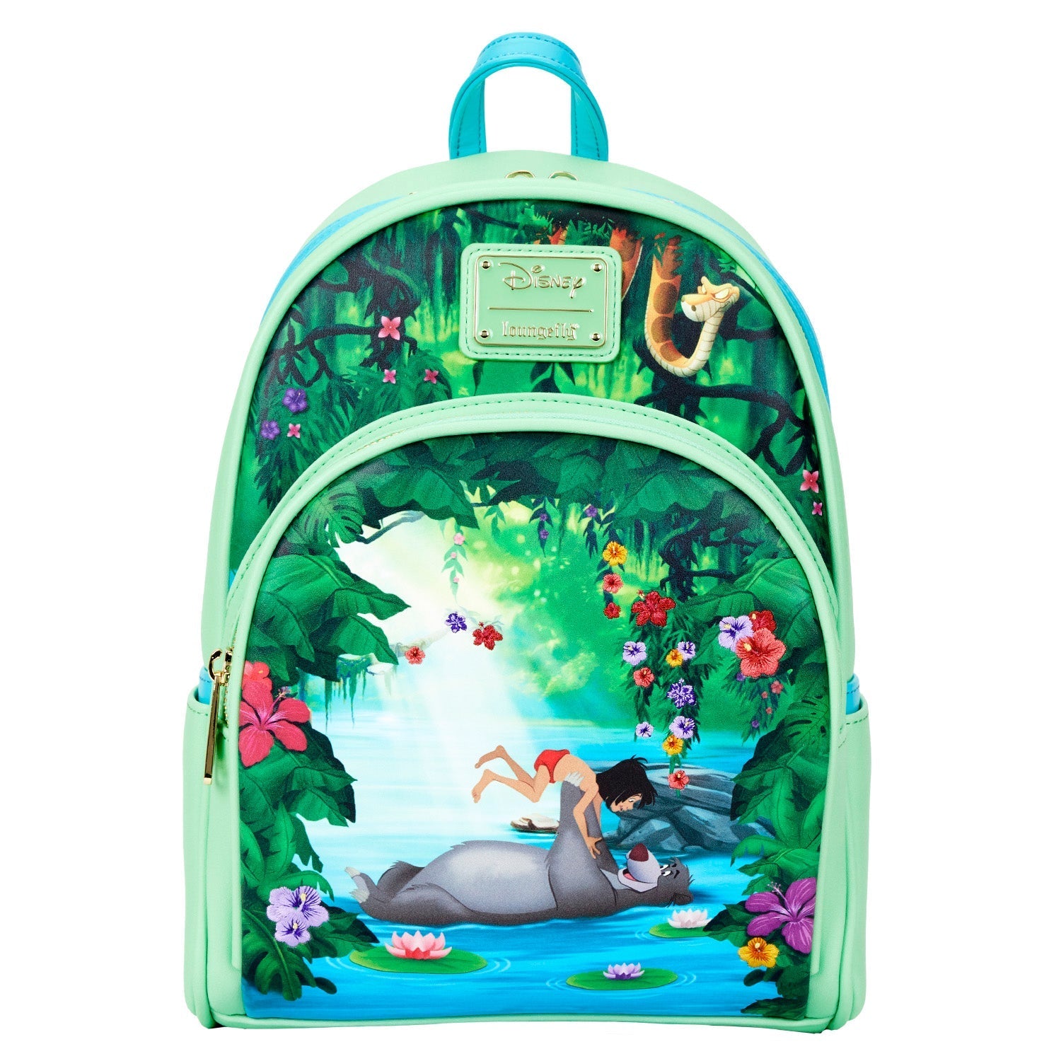 Loungefly Disney Jungle Book Bare Necessities Mini Backpack – Adorn Purse & Co Loungefly Disney Jungle Book Bare Necessities Mini Backpack – Adorn Purse & Co