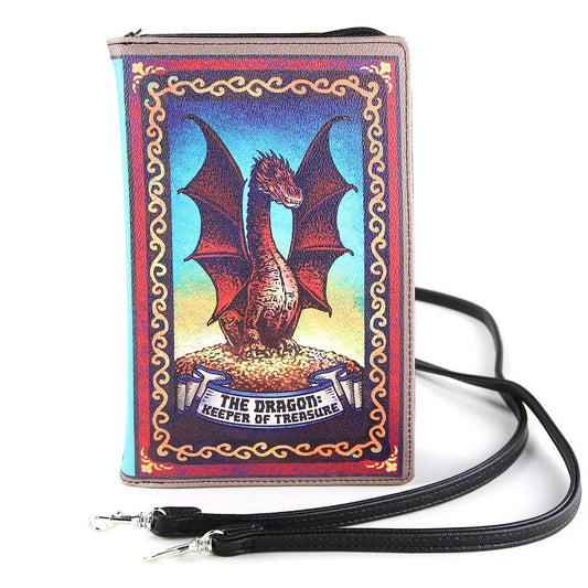 The Dragon Book Clutch & Crossbody Purse