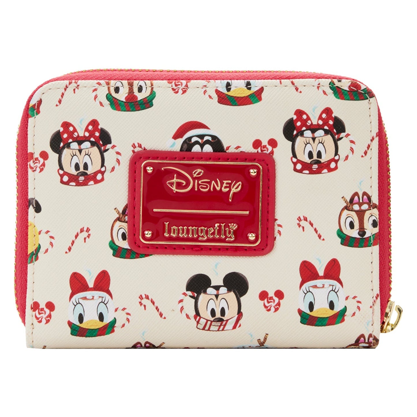 Loungefly Disney Hot Cocoa Mugs AOP Zip-Around Wallet